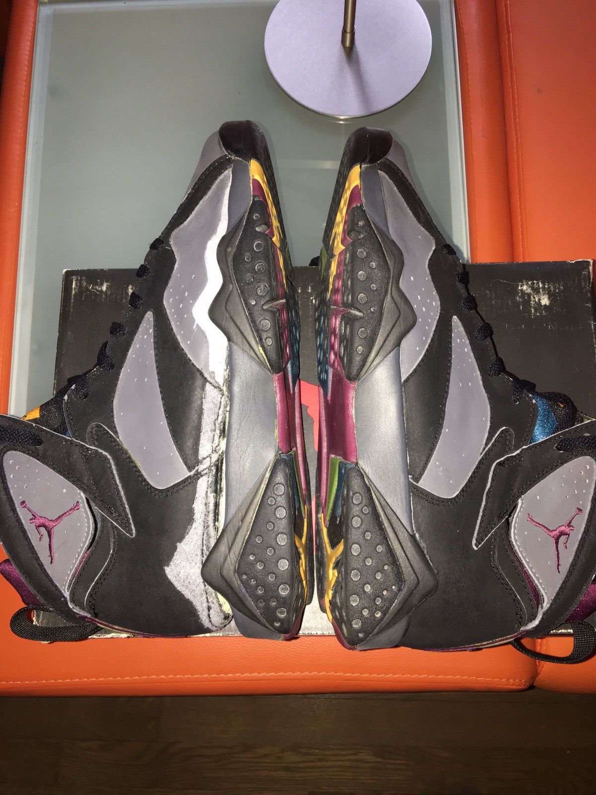 Jordan Brand × Nike NIKE AIR Jordan 7 Bordeaux 1992 Original Size US 10 / EU 43 - 7 Thumbnail