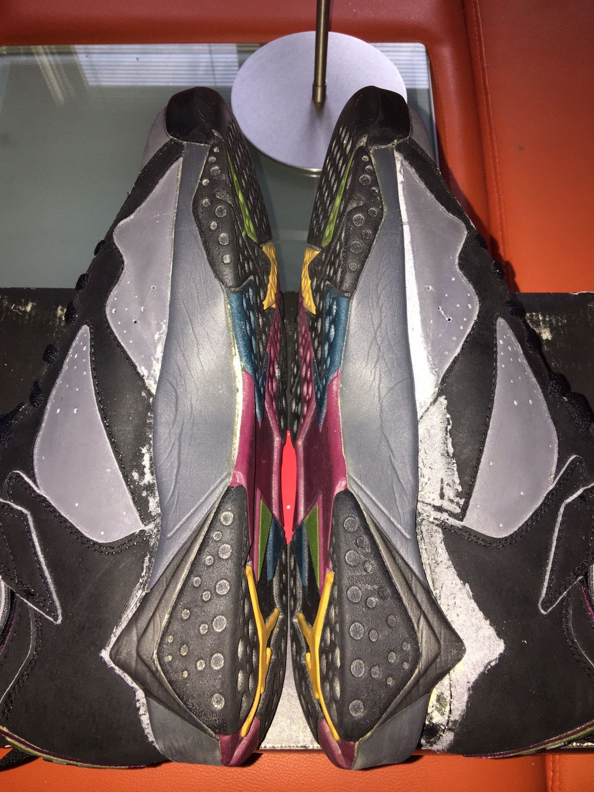 Jordan Brand × Nike NIKE AIR Jordan 7 Bordeaux 1992 Original Size US 10 / EU 43 - 9 Thumbnail