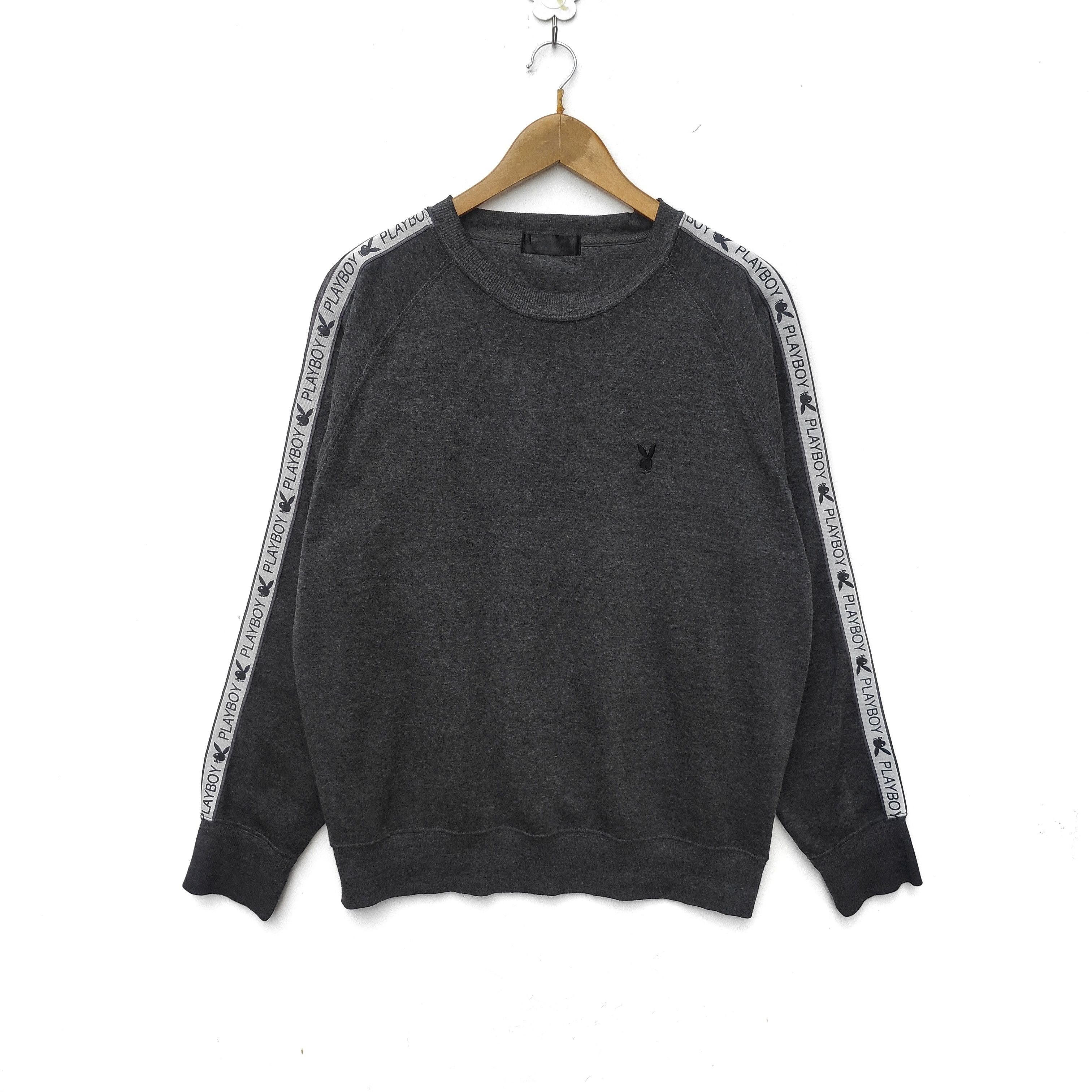 Playboy × Vintage VINTAGE PLAYBOY SWEATSHIRT LARGE PULLOVER SIDETAPE Size US L / EU 52-54 / 3 - 1 Thumbnail