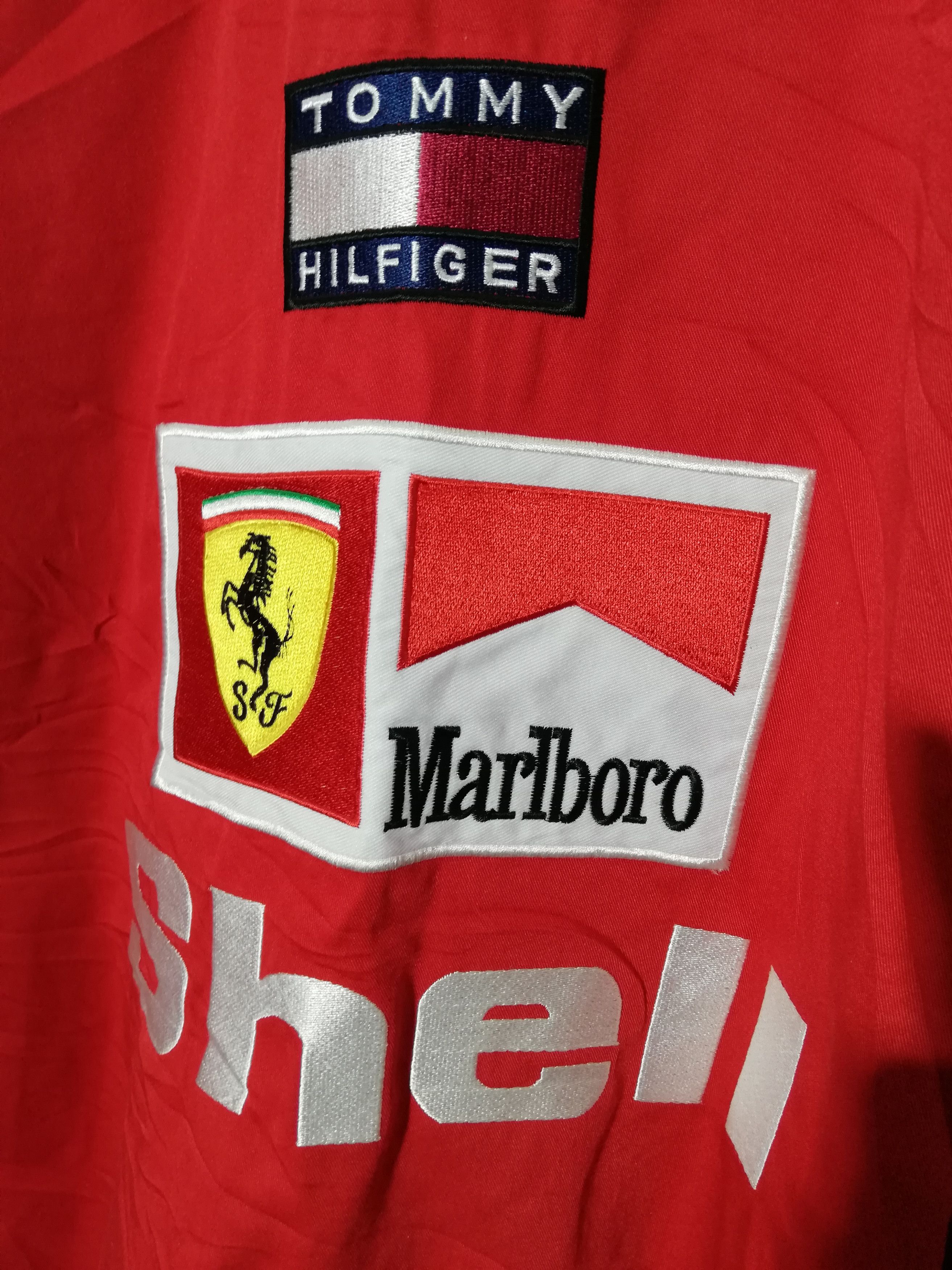 Ferrari × Marlboro Vintage Ferrari 2001 Workwear Jacket Size US L / EU 52-54 / 3 - 7 Thumbnail