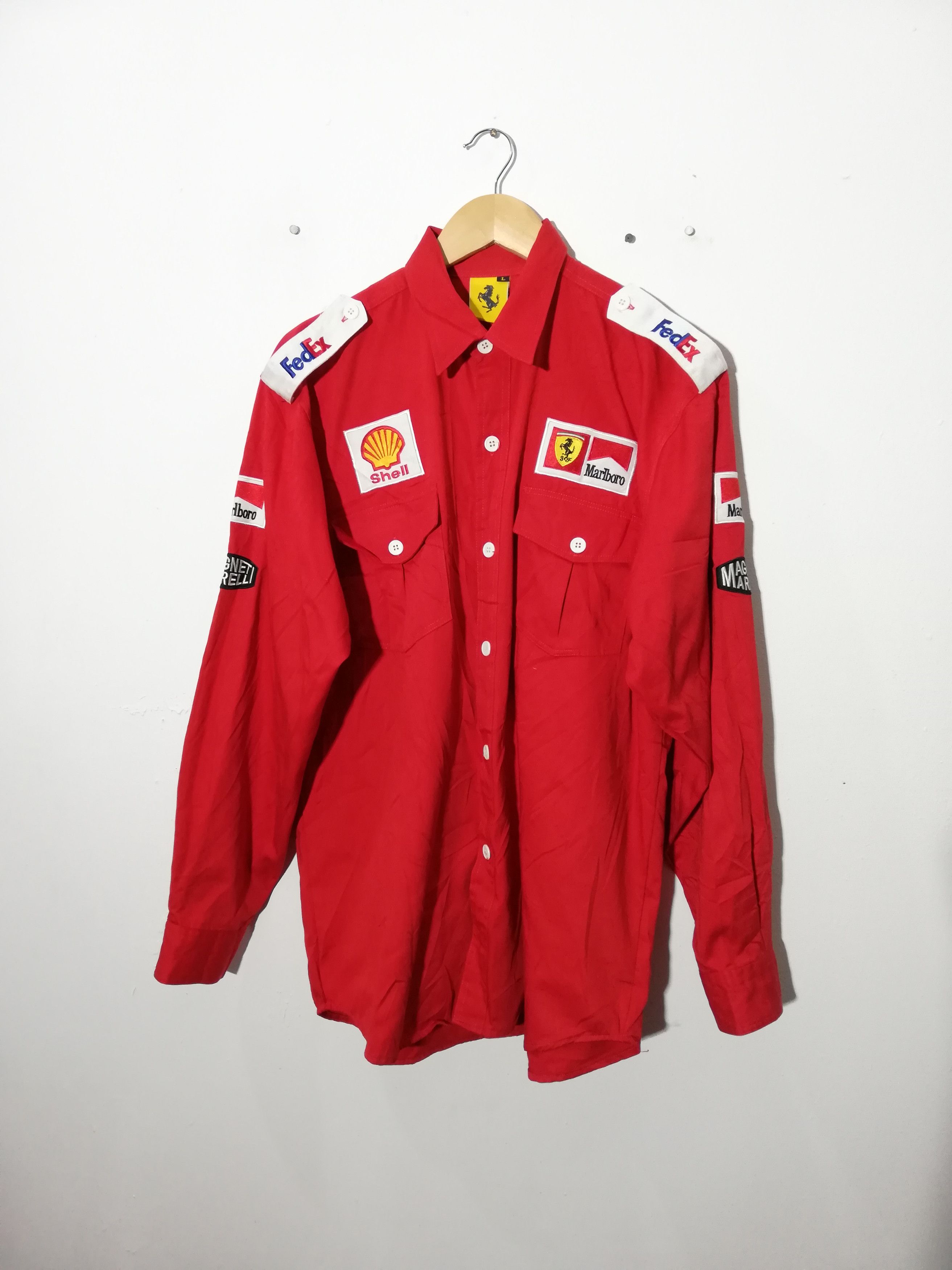 Ferrari × Marlboro Vintage Ferrari 2001 Workwear Jacket Size US L / EU 52-54 / 3 - 1 Thumbnail