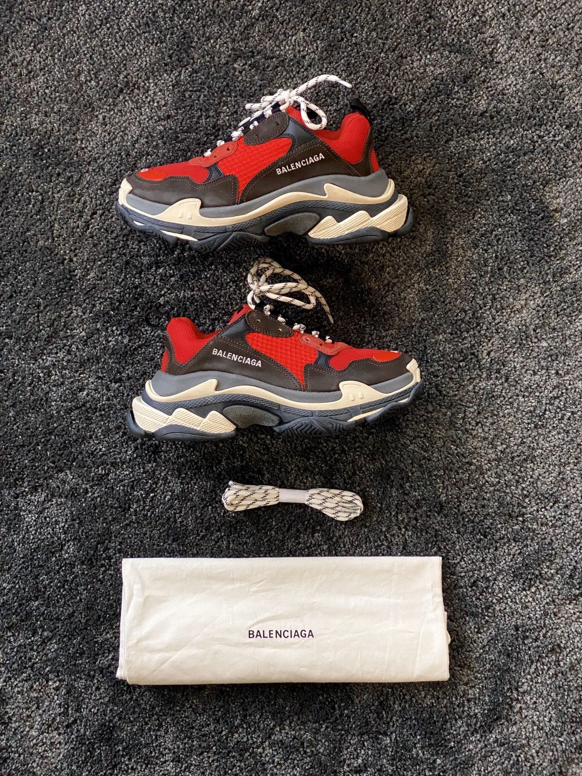 Balenciaga triple s deadpool hotsell