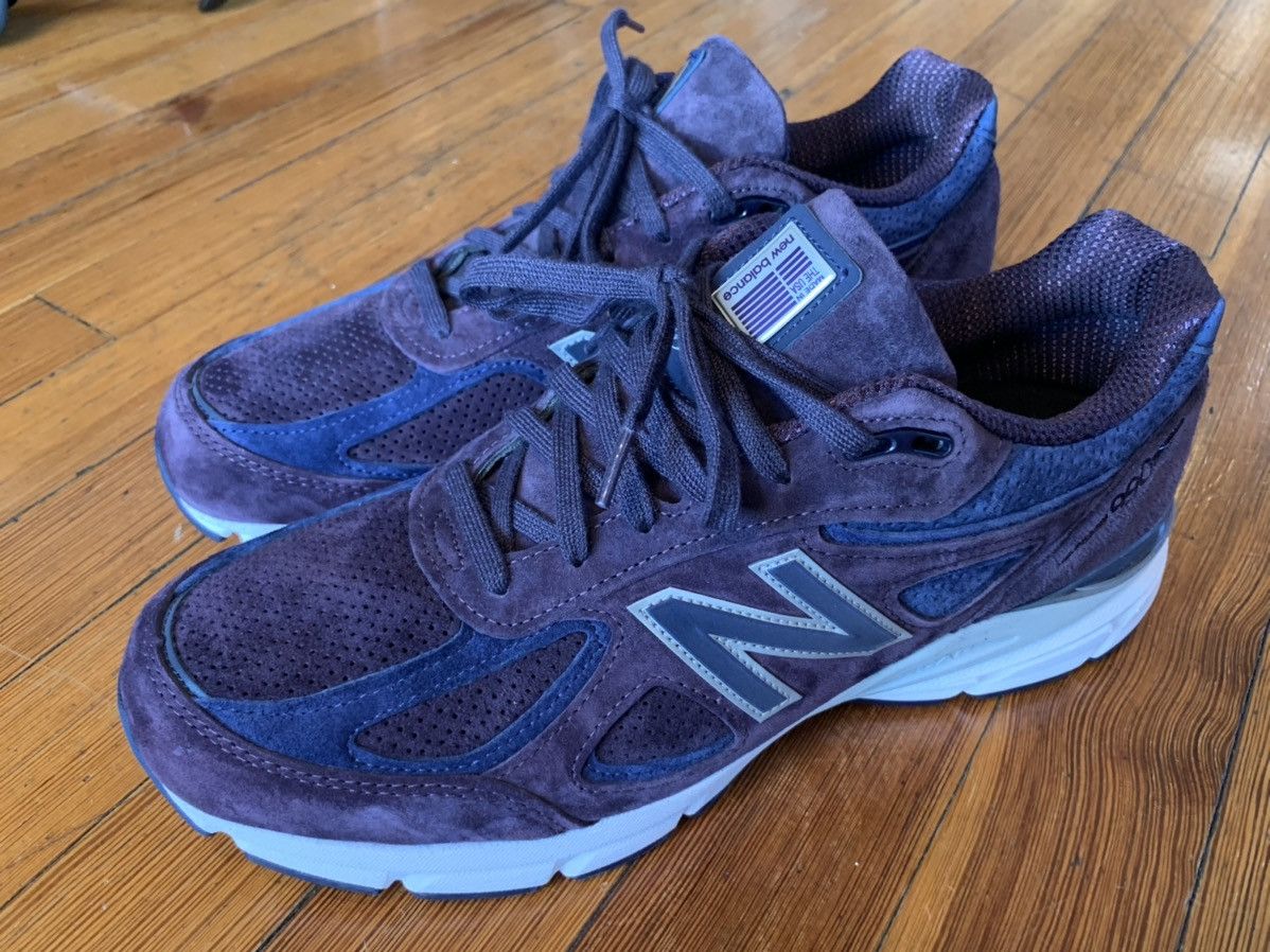 New balance 990v4 on sale elderberry