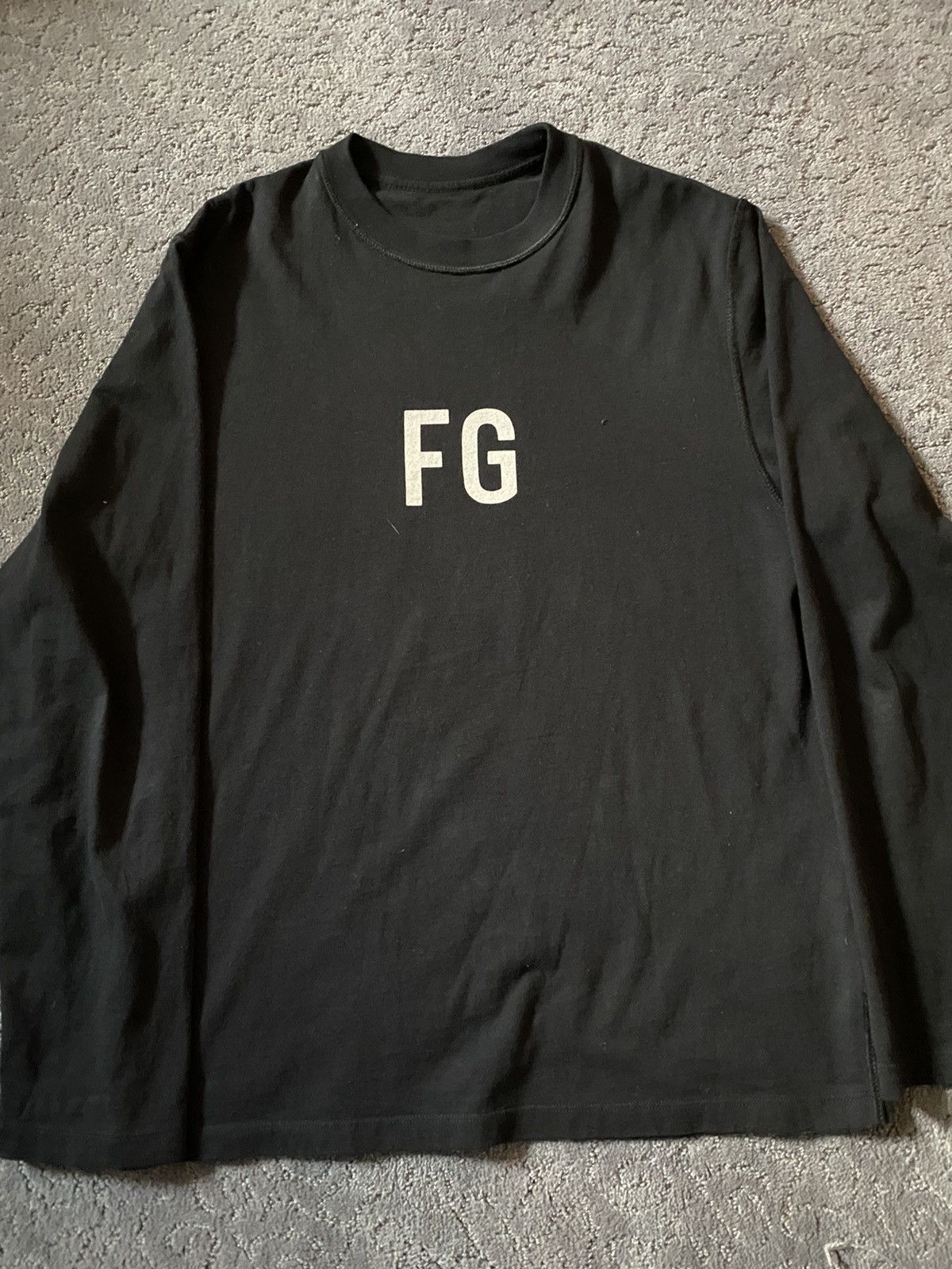 Fear of God Fear of God Logo Long Sleeve Size US S / EU 44-46 / 1 - 1 Thumbnail
