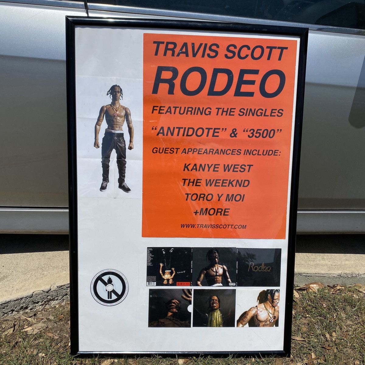 Travis Scott 2015 Travis Scott Rodeo Album Promo Poster Collage | Grailed