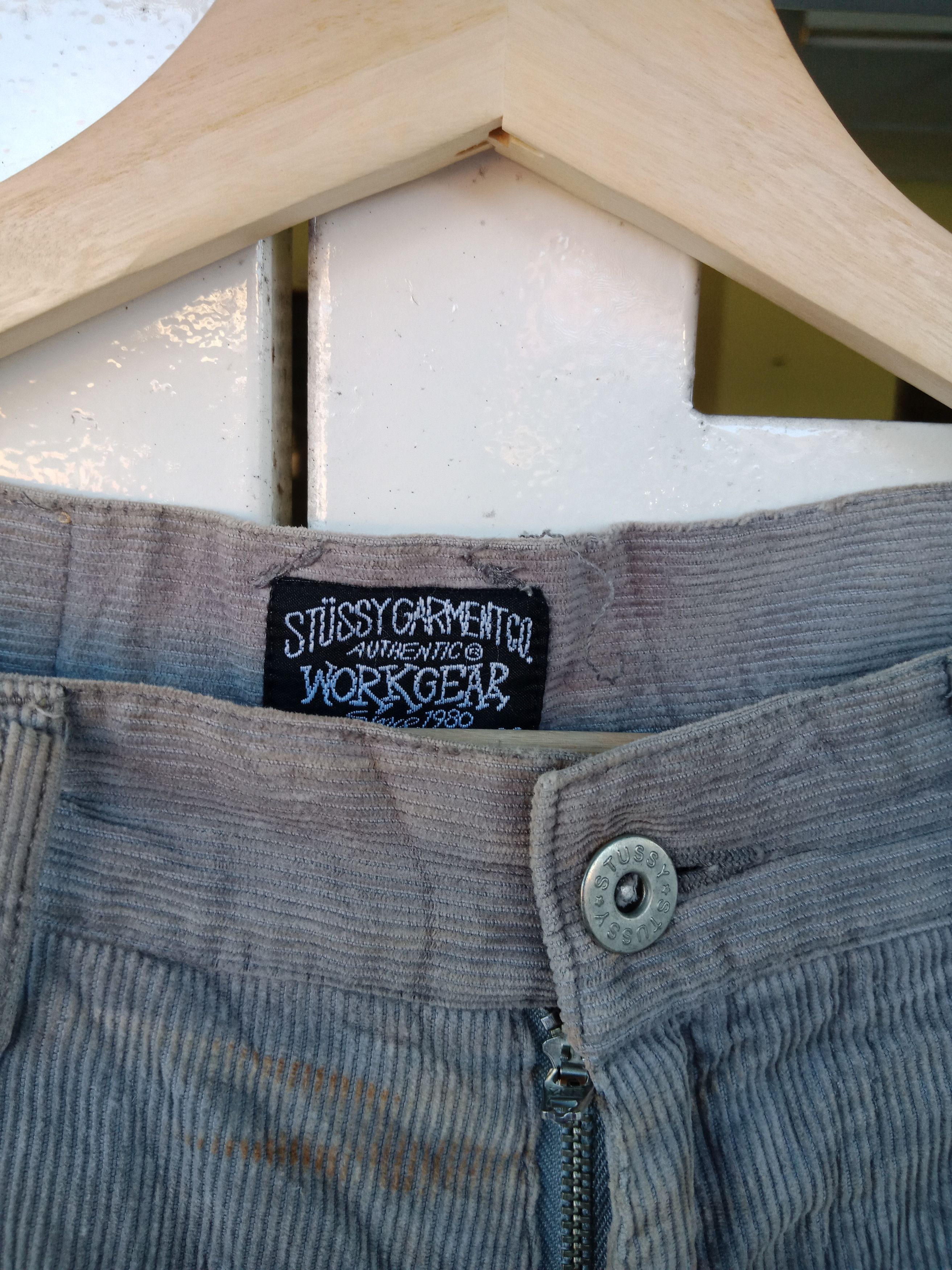 Stussy Stussy Workwear Hickory Pants Size US 31 - 8 Thumbnail