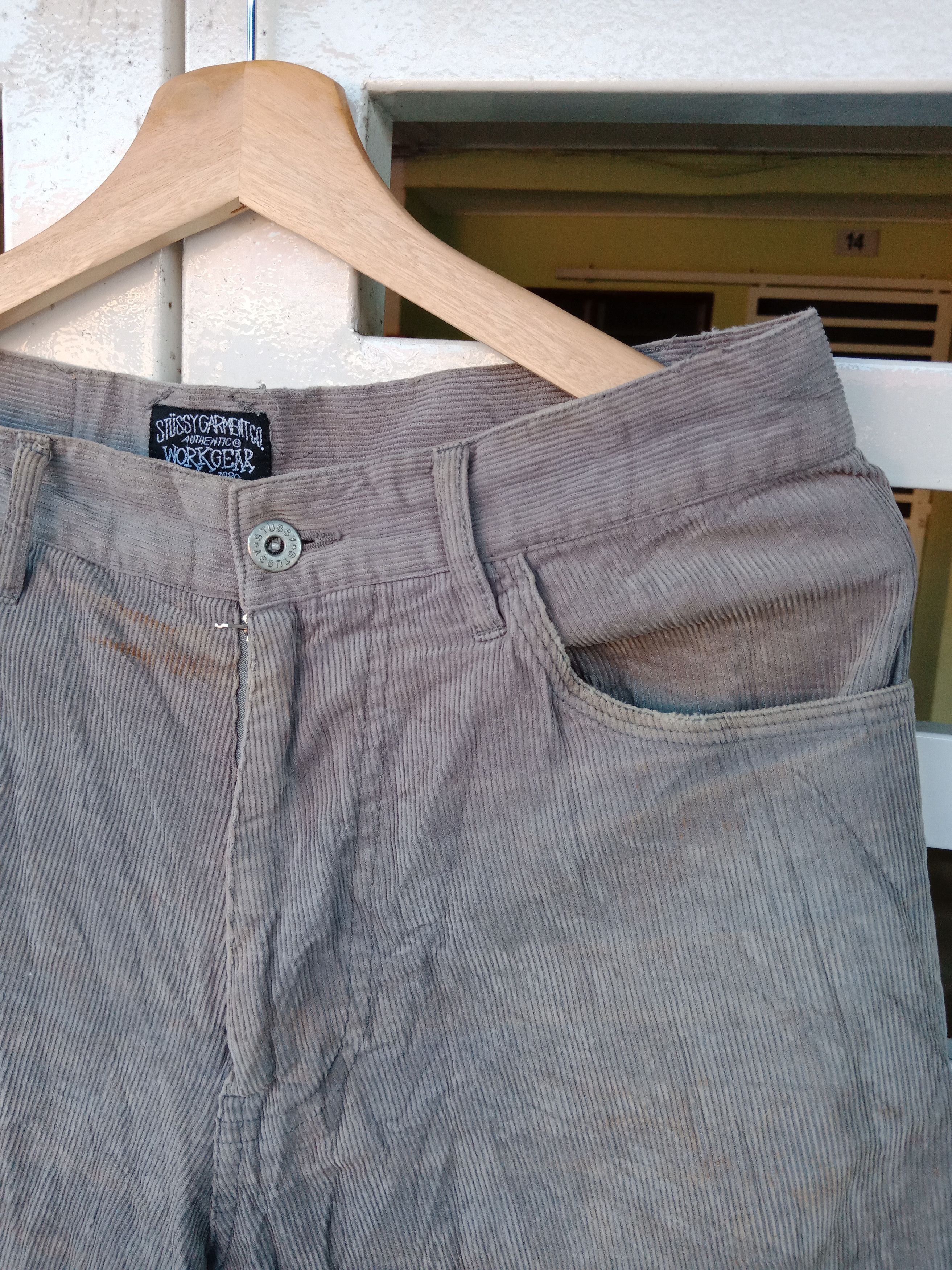 Stussy Stussy Workwear Hickory Pants Size US 31 - 9 Thumbnail