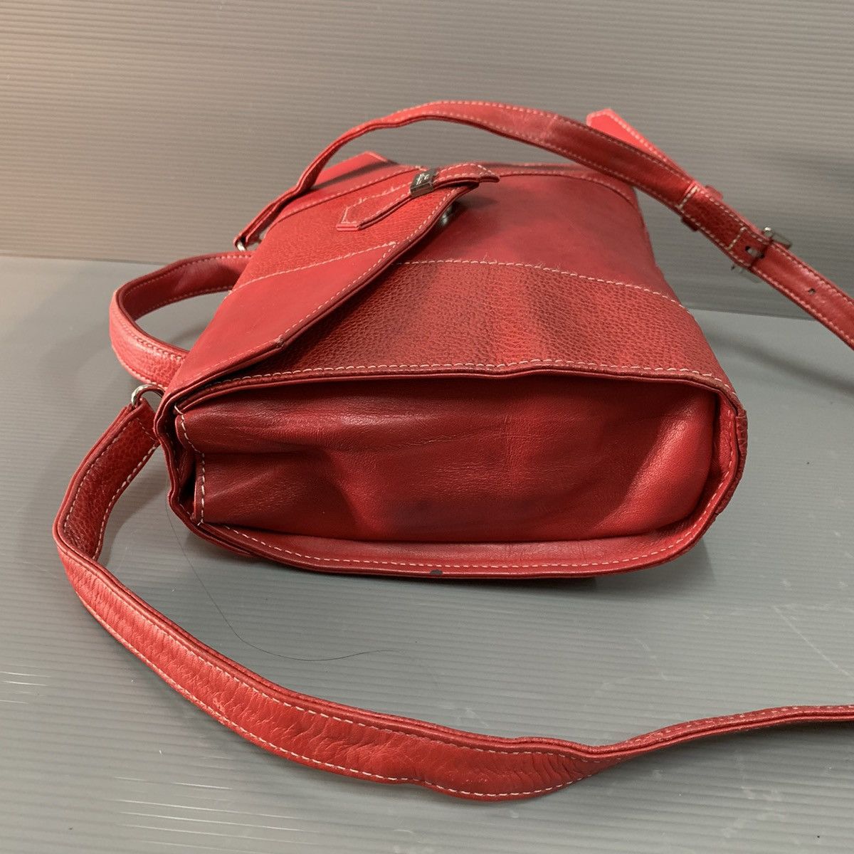 Courreges Courreges 2way Leather Handbag Size ONE SIZE - 4 Thumbnail