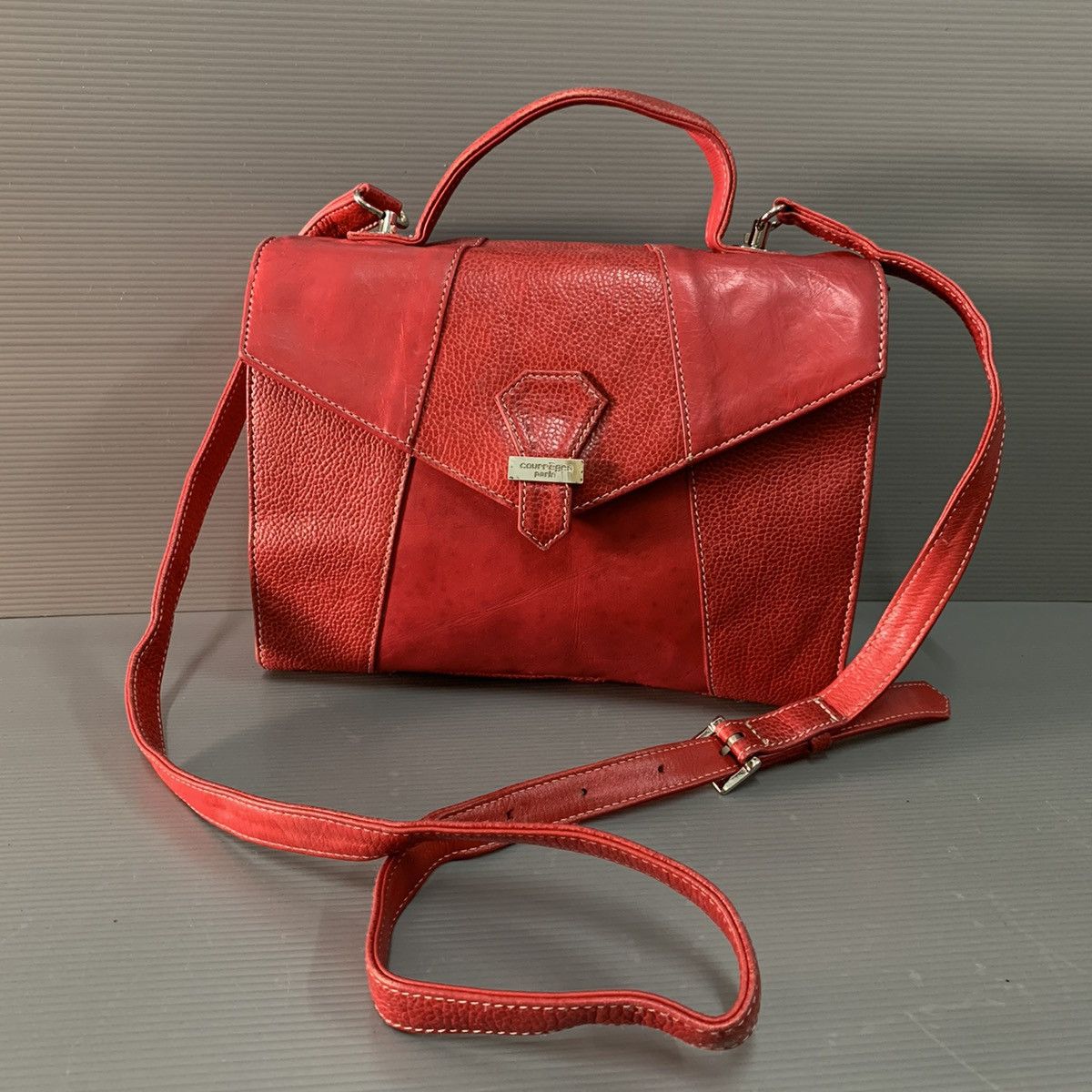 Courreges Courreges 2way Leather Handbag Size ONE SIZE - 1 Thumbnail