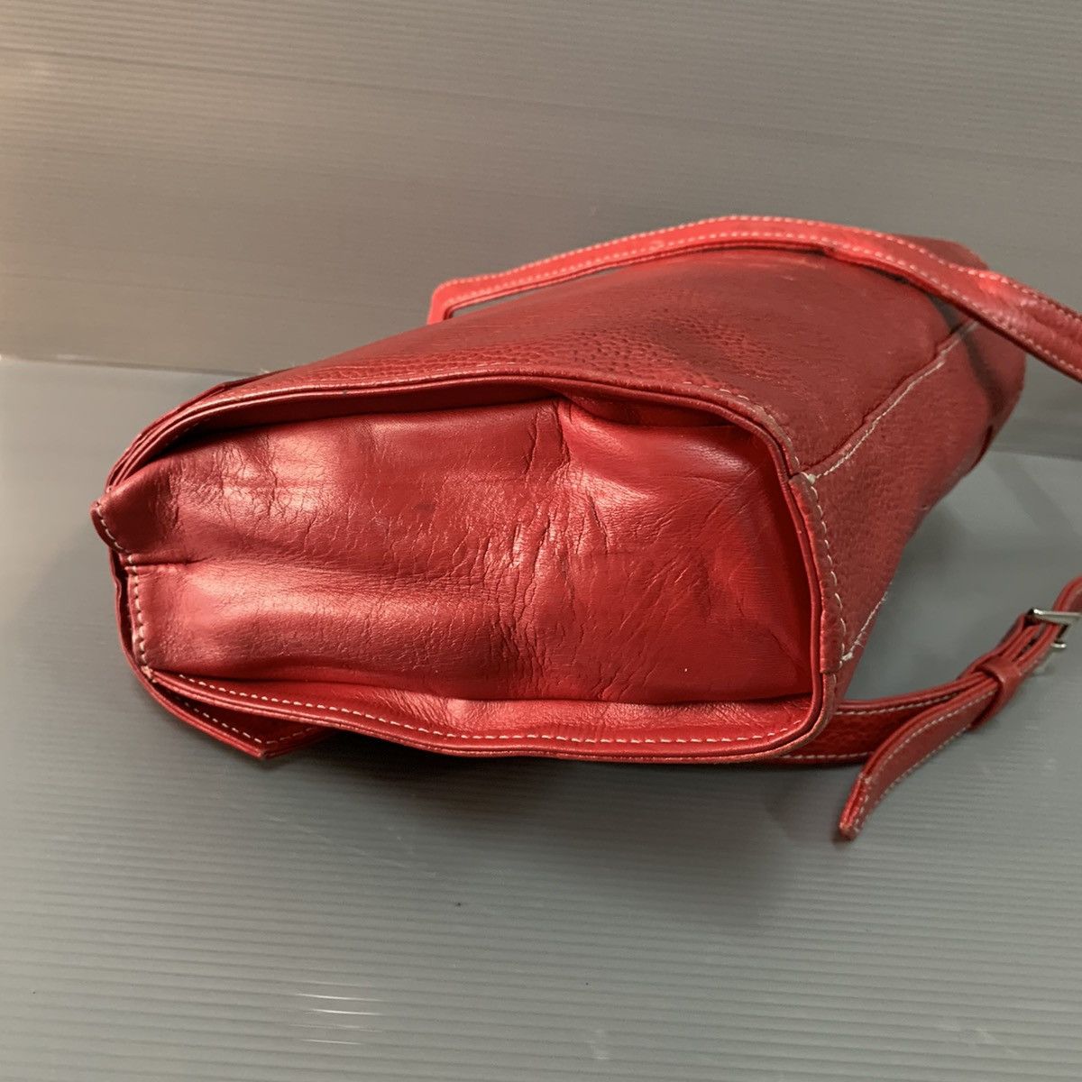 Courreges Courreges 2way Leather Handbag Size ONE SIZE - 8 Thumbnail