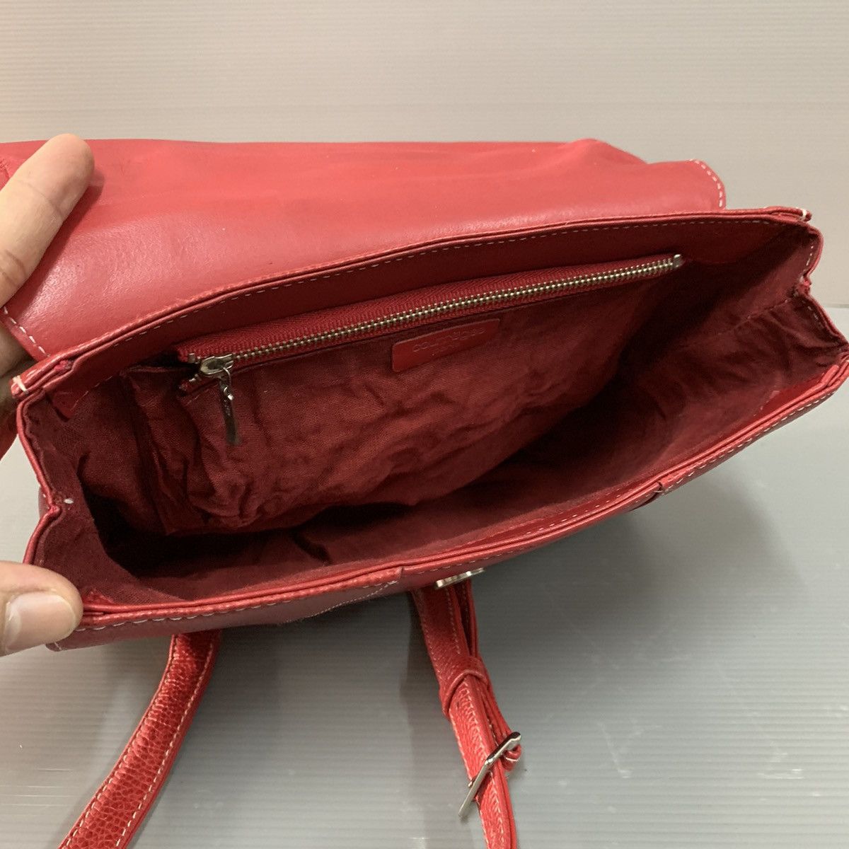 Courreges Courreges 2way Leather Handbag Size ONE SIZE - 10 Thumbnail