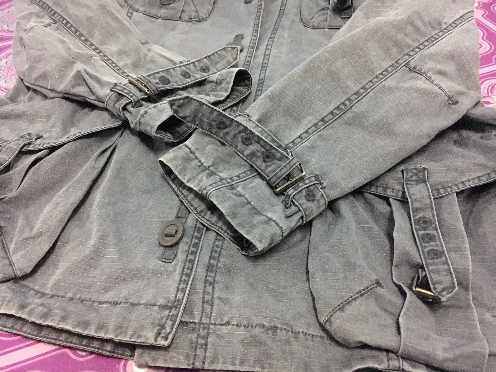 Napapijri × Vintage Vintage Napapijri Buckle Multicpocket Tactical Jacket Size US L / EU 52-54 / 3 - 4 Thumbnail