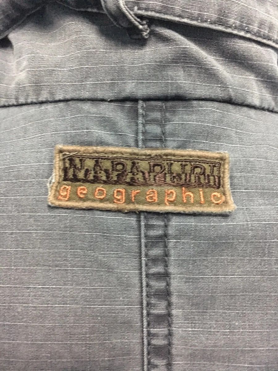 Napapijri × Vintage Vintage Napapijri Buckle Multicpocket Tactical Jacket Size US L / EU 52-54 / 3 - 9 Thumbnail