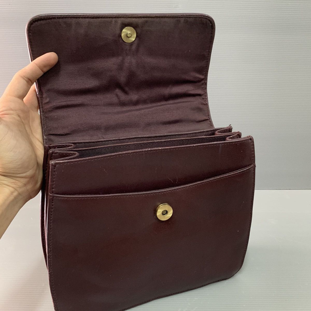Aigner Aigner Leather Handbag Size ONE SIZE - 7 Thumbnail