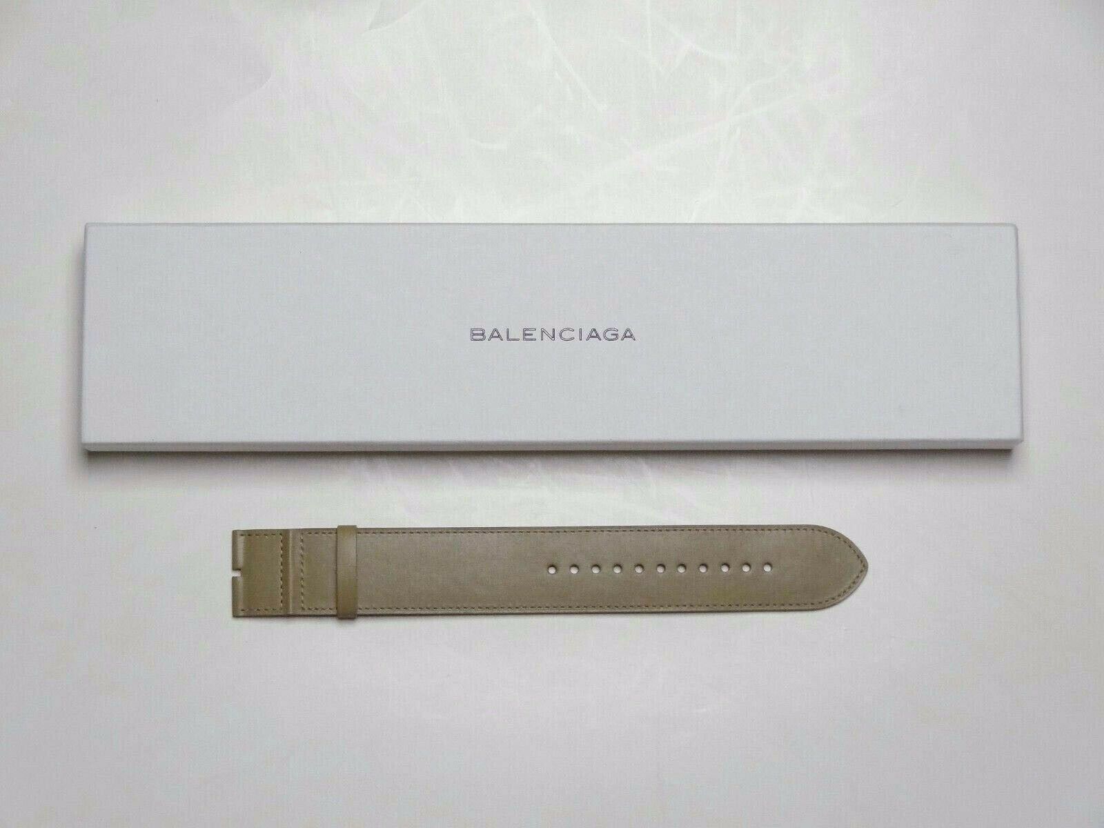 Balenciaga Olive Calfskin Leather Wristband Bracelet Cuff Size ONE SIZE - 4 Thumbnail
