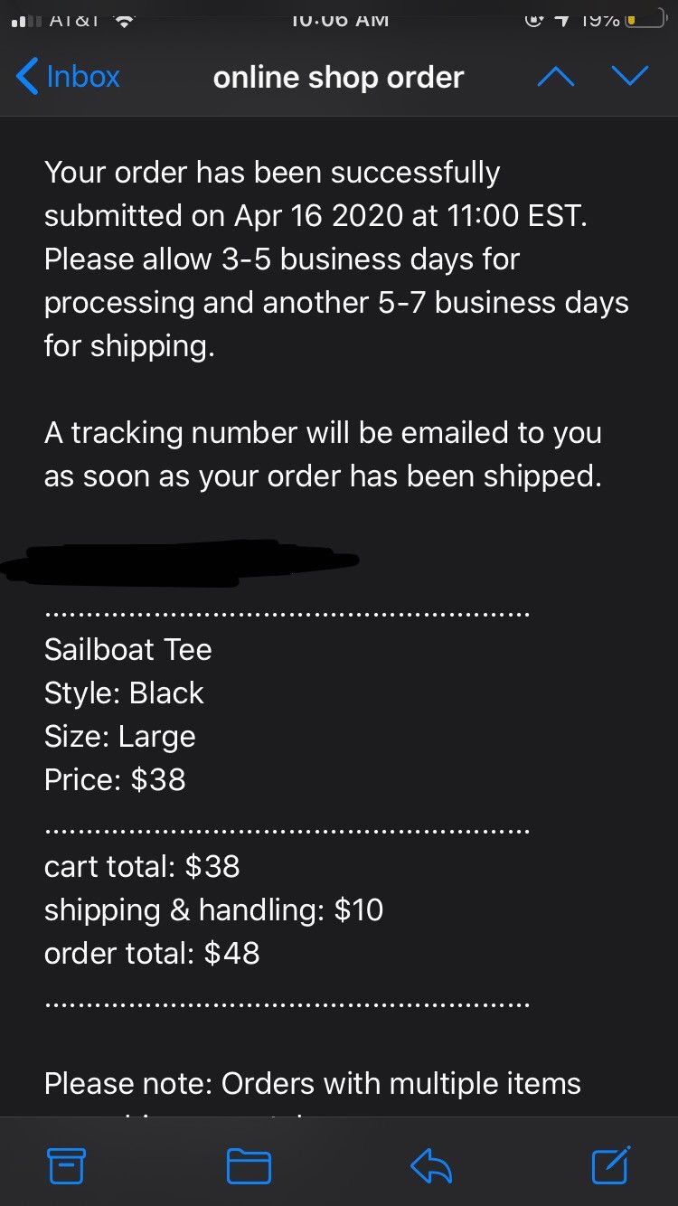 Supreme Supreme Sailboat Tee (Black) Size US L / EU 52-54 / 3 - 2 Thumbnail
