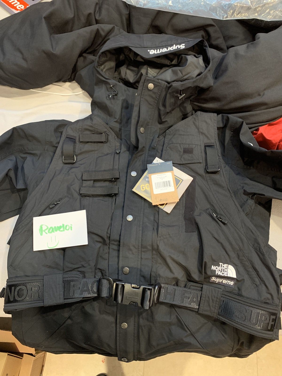 Supreme Supreme x TNF Black RTG Jacket and Vest Size XL | Grailed