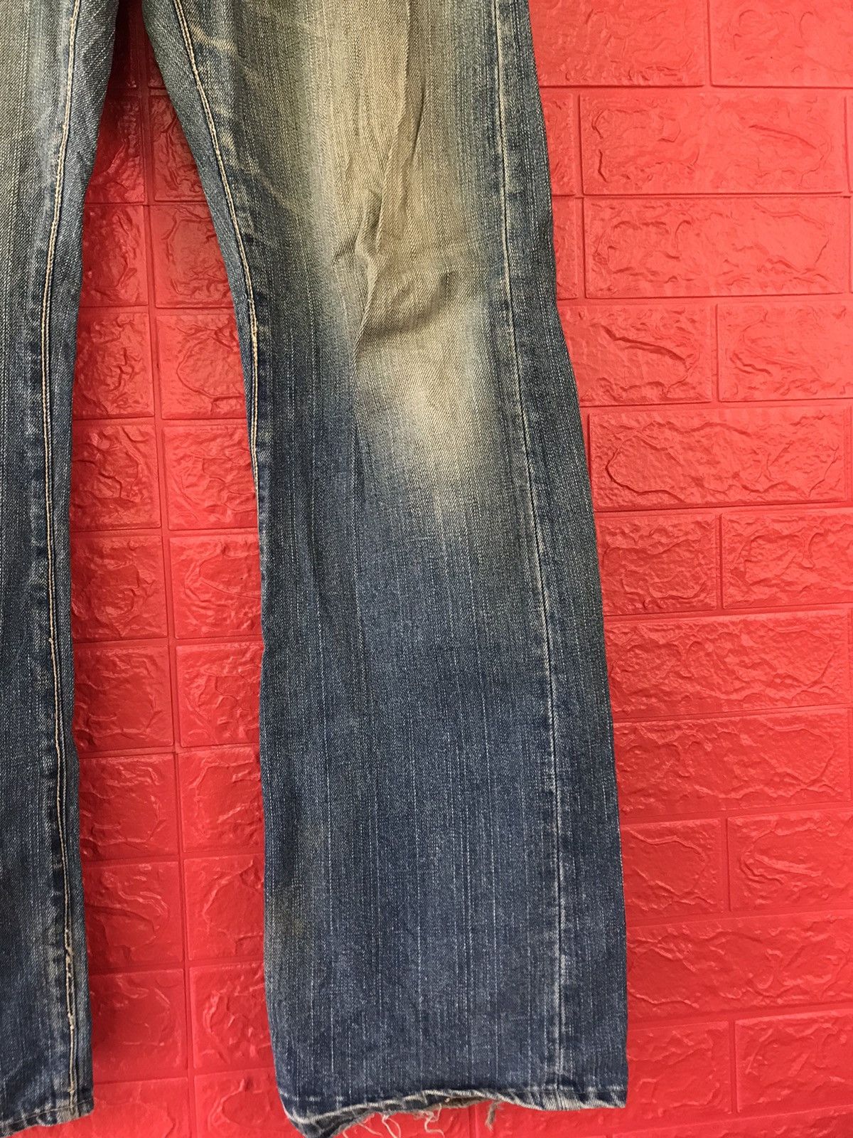 Blue Blue Japan × Japanese Brand × Vintage Vintage Blue Blue Japan Jeans Size US 34 / EU 50 - 4 Thumbnail