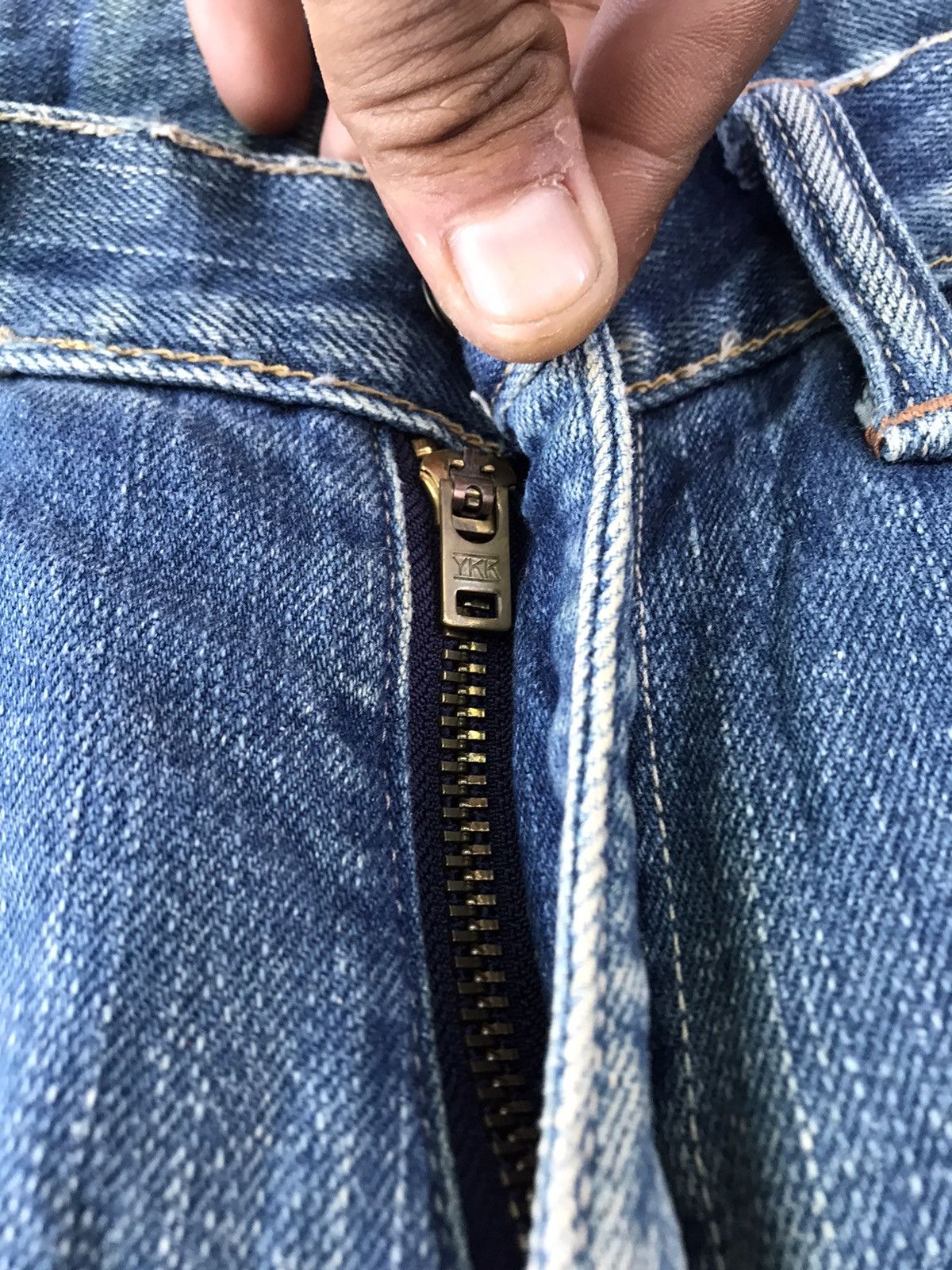 Blue Blue Japan × Japanese Brand × Vintage Vintage Blue Blue Japan Jeans Size US 34 / EU 50 - 9 Thumbnail