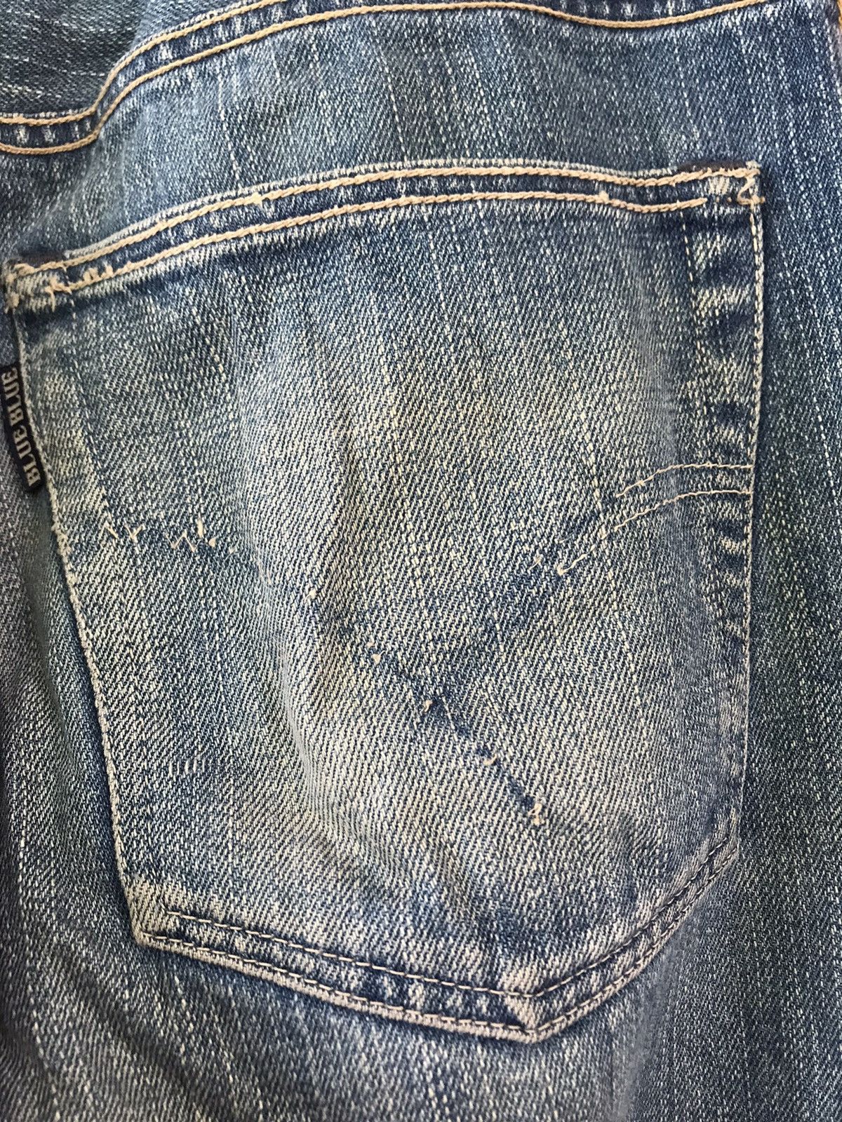 Blue Blue Japan × Japanese Brand × Vintage Vintage Blue Blue Japan Jeans Size US 34 / EU 50 - 14 Thumbnail