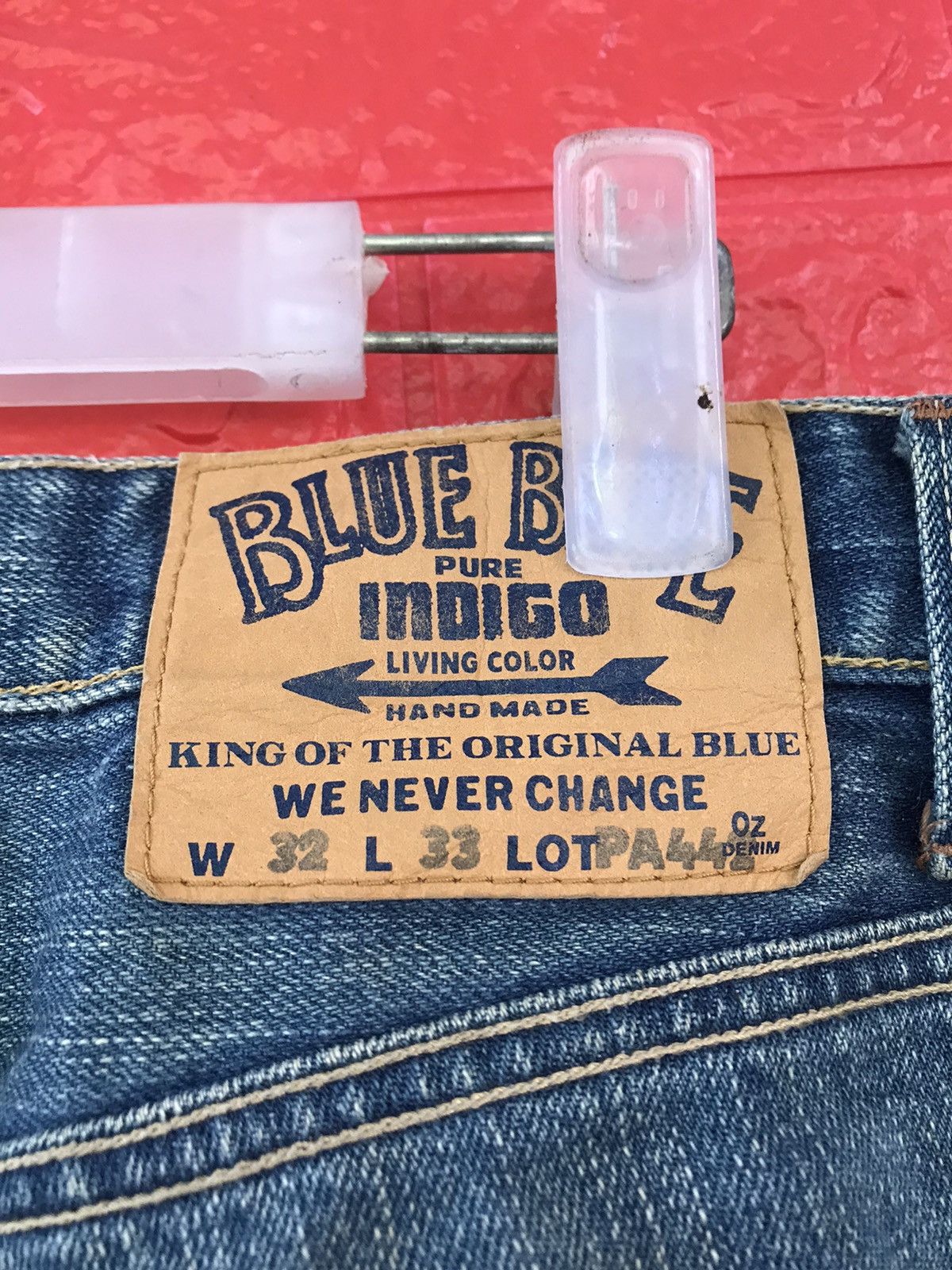 Blue Blue Japan × Japanese Brand × Vintage Vintage Blue Blue Japan Jeans Size US 34 / EU 50 - 17 Thumbnail