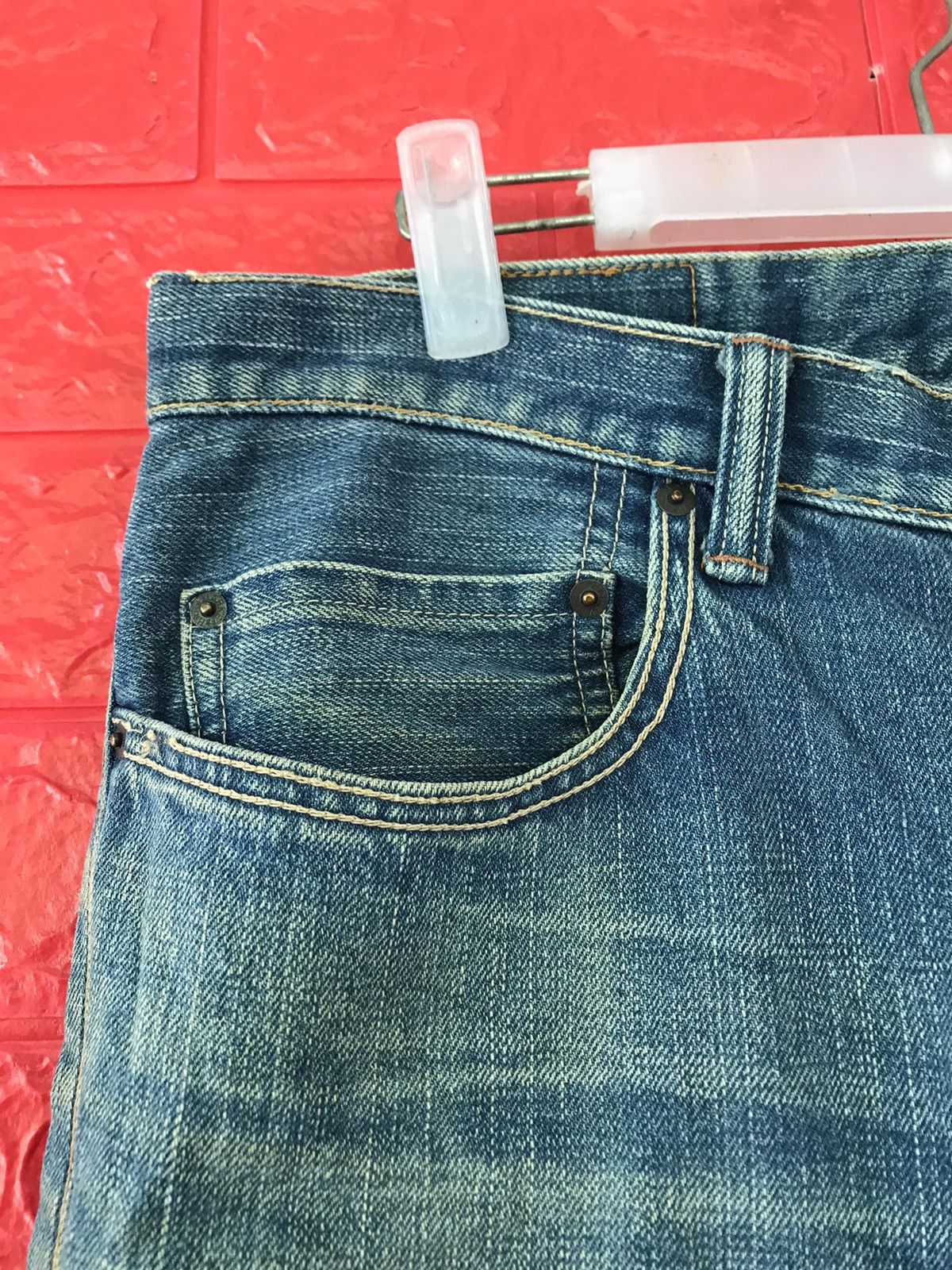Blue Blue Japan × Japanese Brand × Vintage Vintage Blue Blue Japan Jeans Size US 34 / EU 50 - 7 Thumbnail