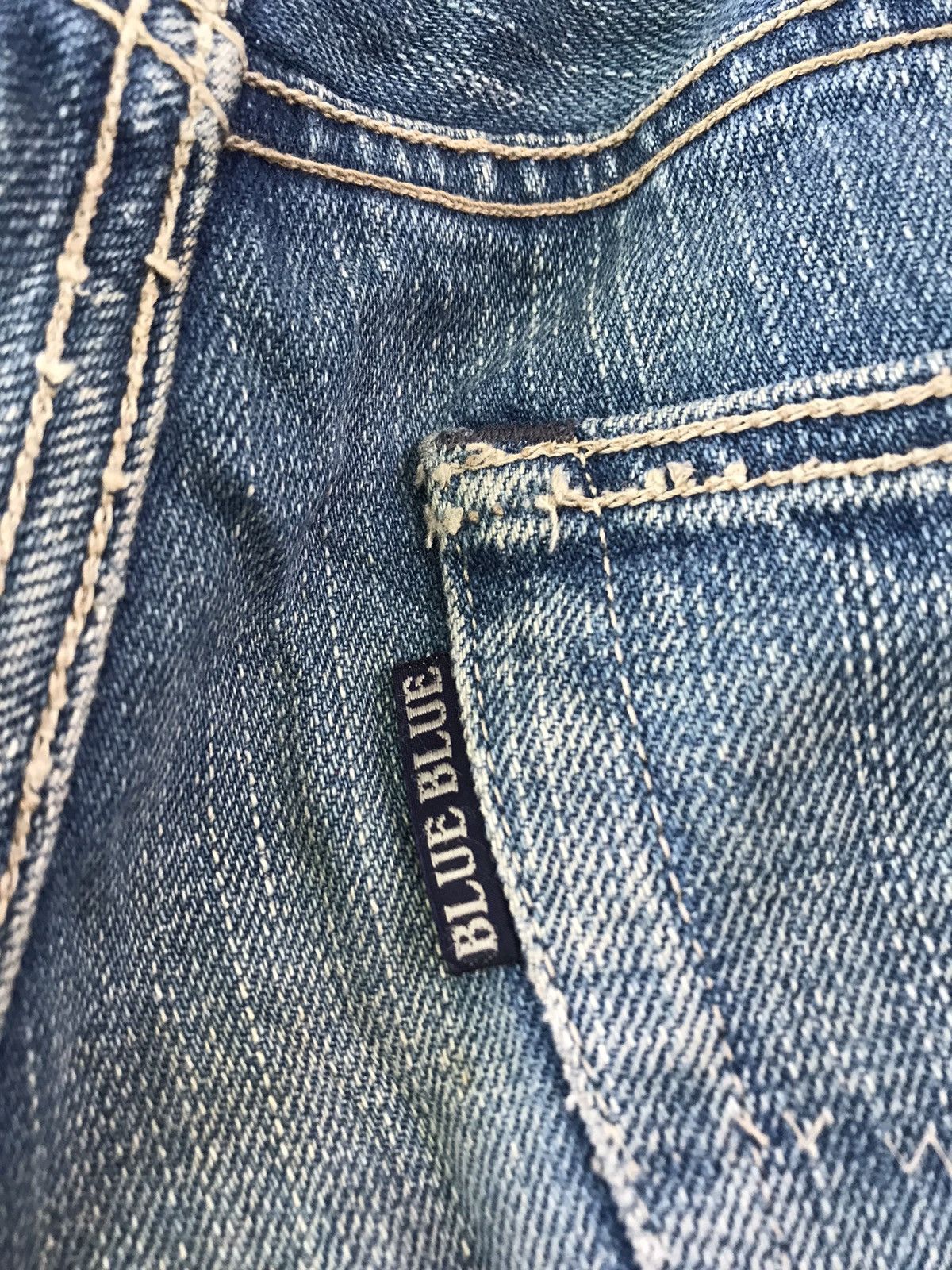 Blue Blue Japan × Japanese Brand × Vintage Vintage Blue Blue Japan Jeans Size US 34 / EU 50 - 16 Thumbnail