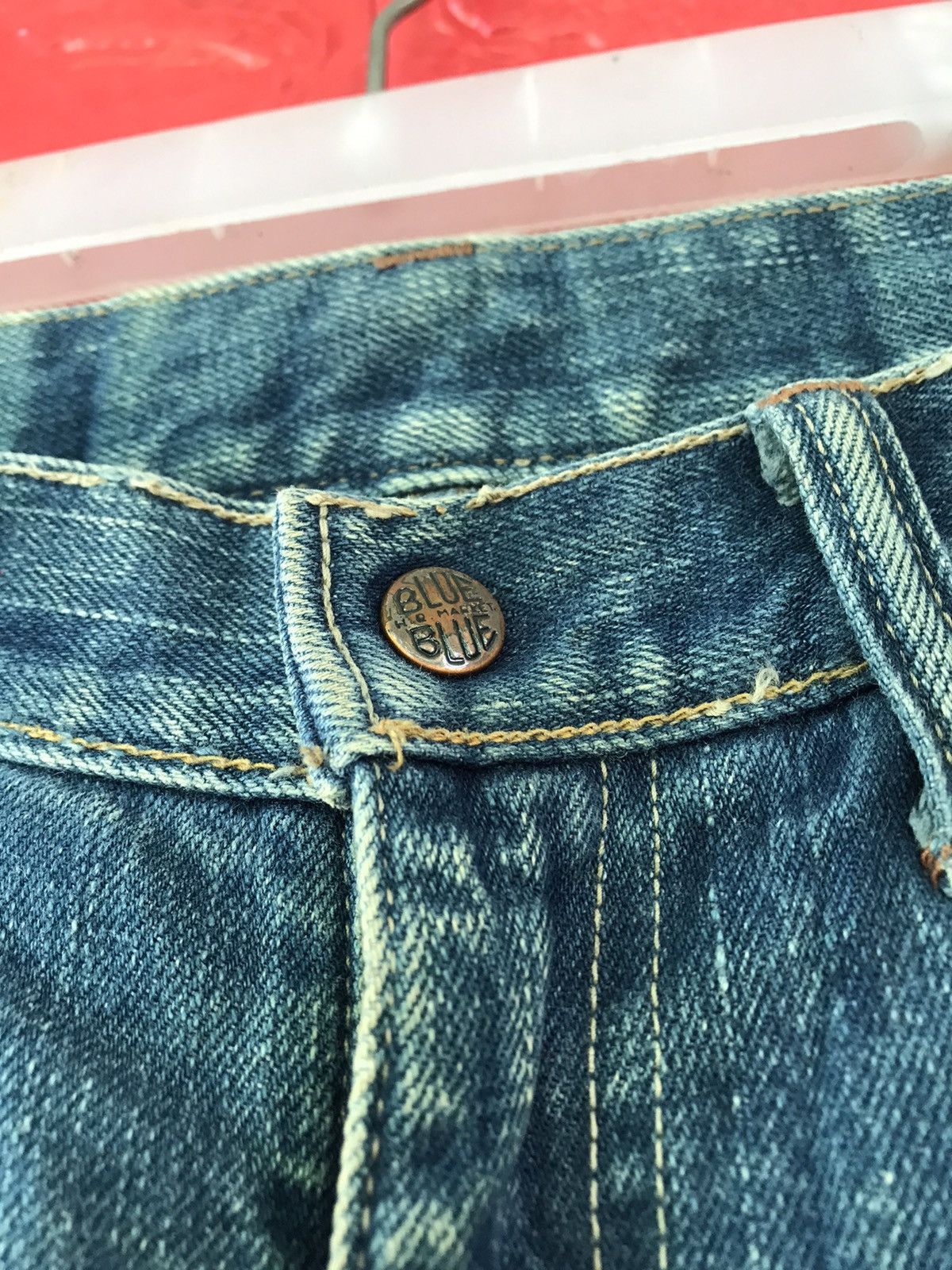 Blue Blue Japan × Japanese Brand × Vintage Vintage Blue Blue Japan Jeans Size US 34 / EU 50 - 8 Thumbnail