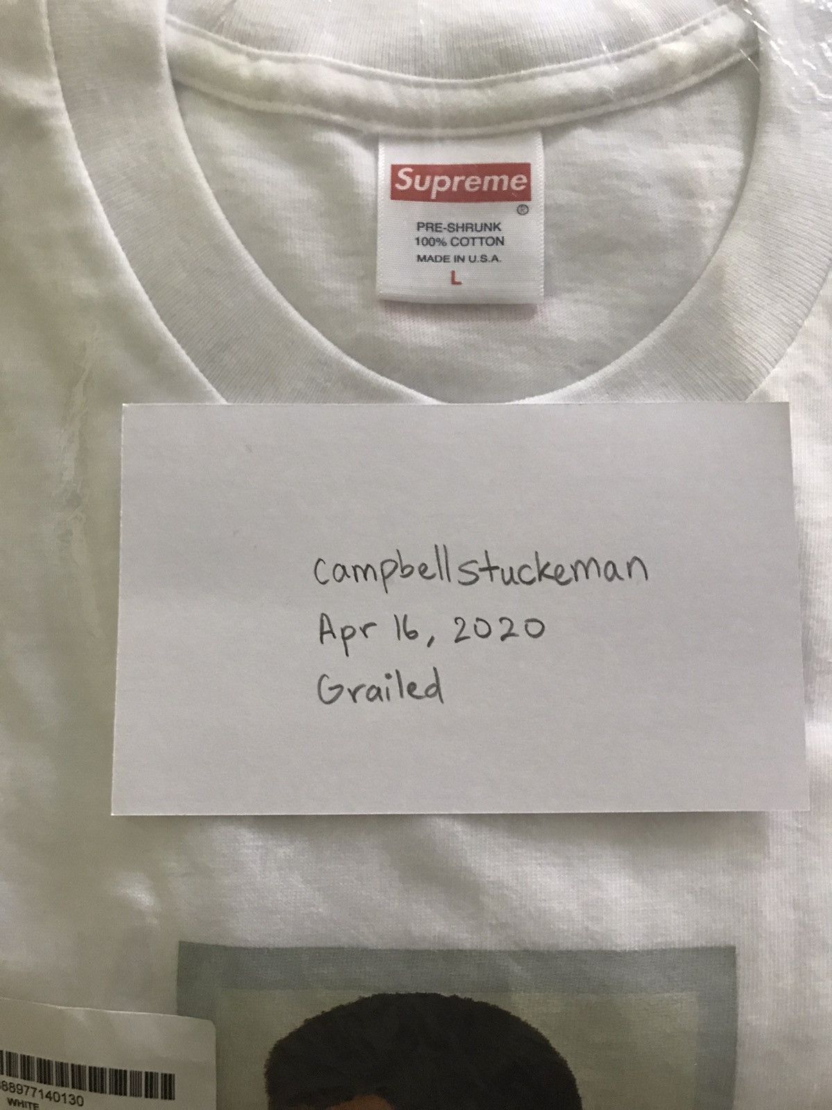 Supreme Ali Warhol T-Shirt Size US L / EU 52-54 / 3 - 6 Thumbnail