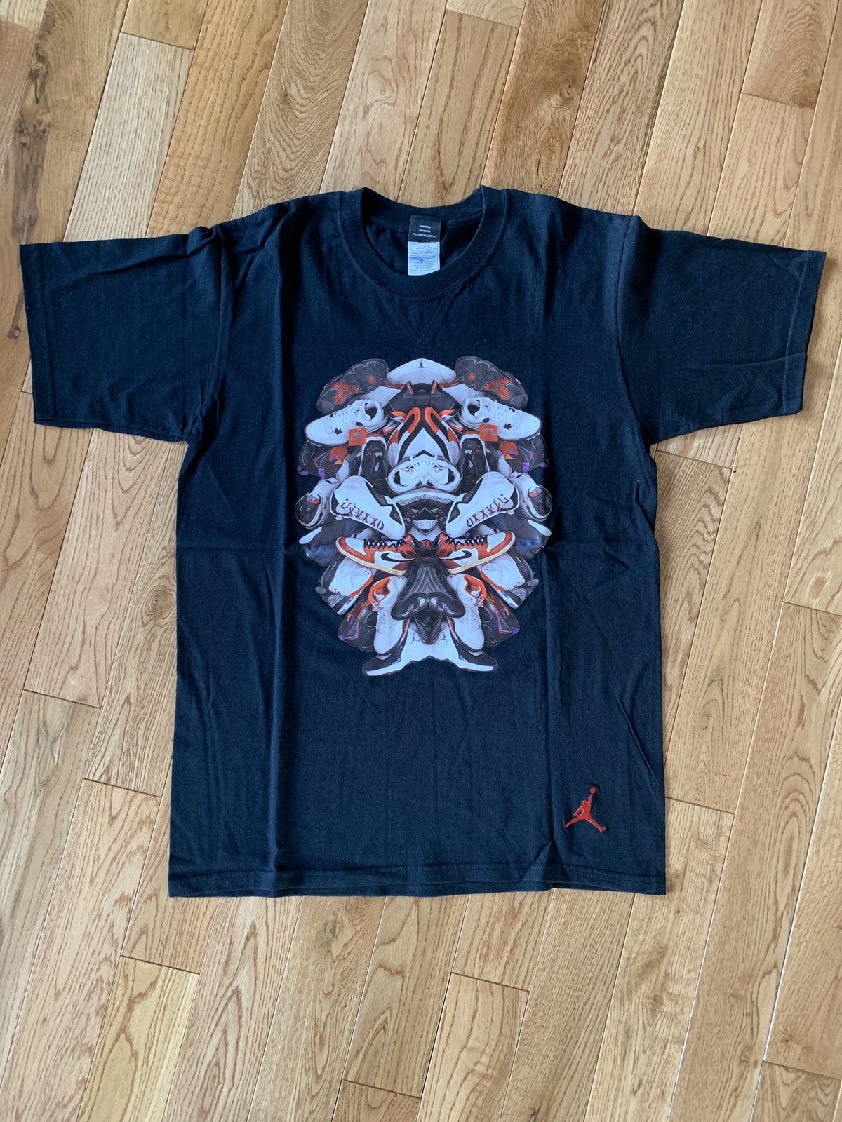 Jordan Brand Rare Jordan and sneakerminded t shirt size small Size US S / EU 44-46 / 1 - 1 Thumbnail