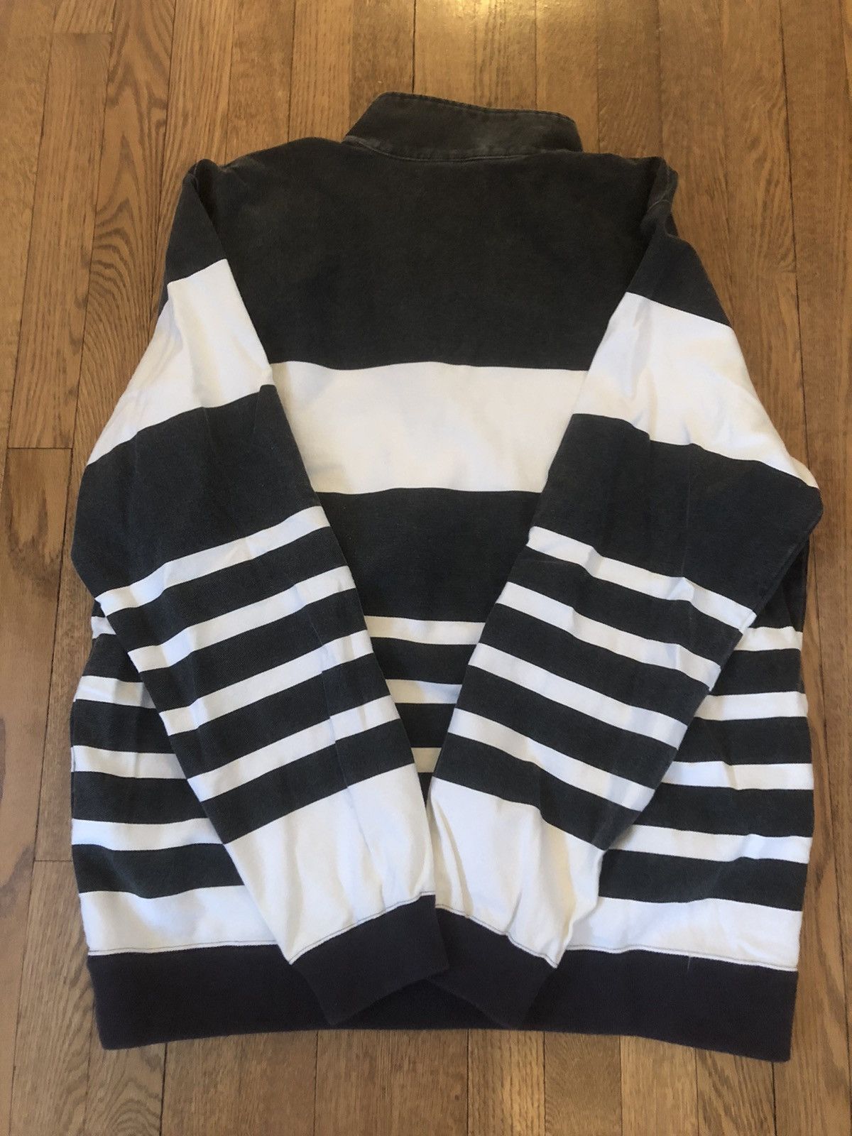 Supreme 2024 Printed Stripe Half Zip Sweat