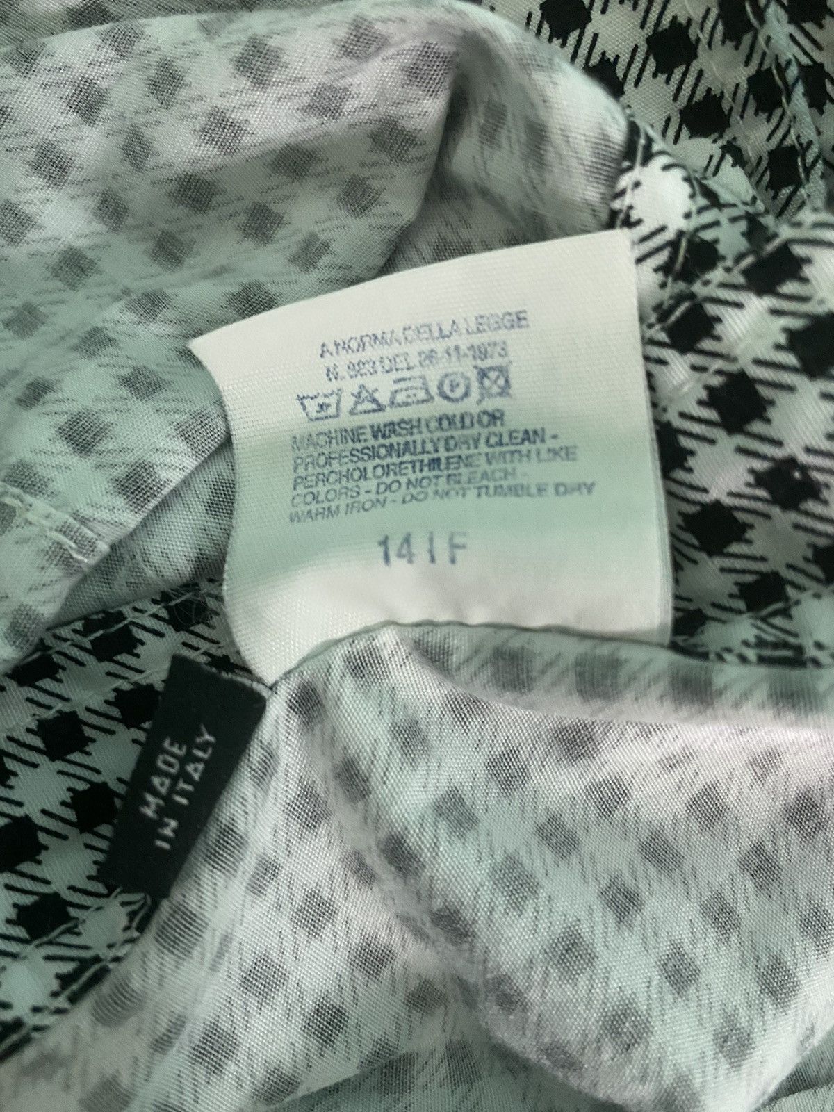 Versace VERSACE CHEKERED PLAID SHIRT Size US S / EU 44-46 / 1 - 8 Thumbnail
