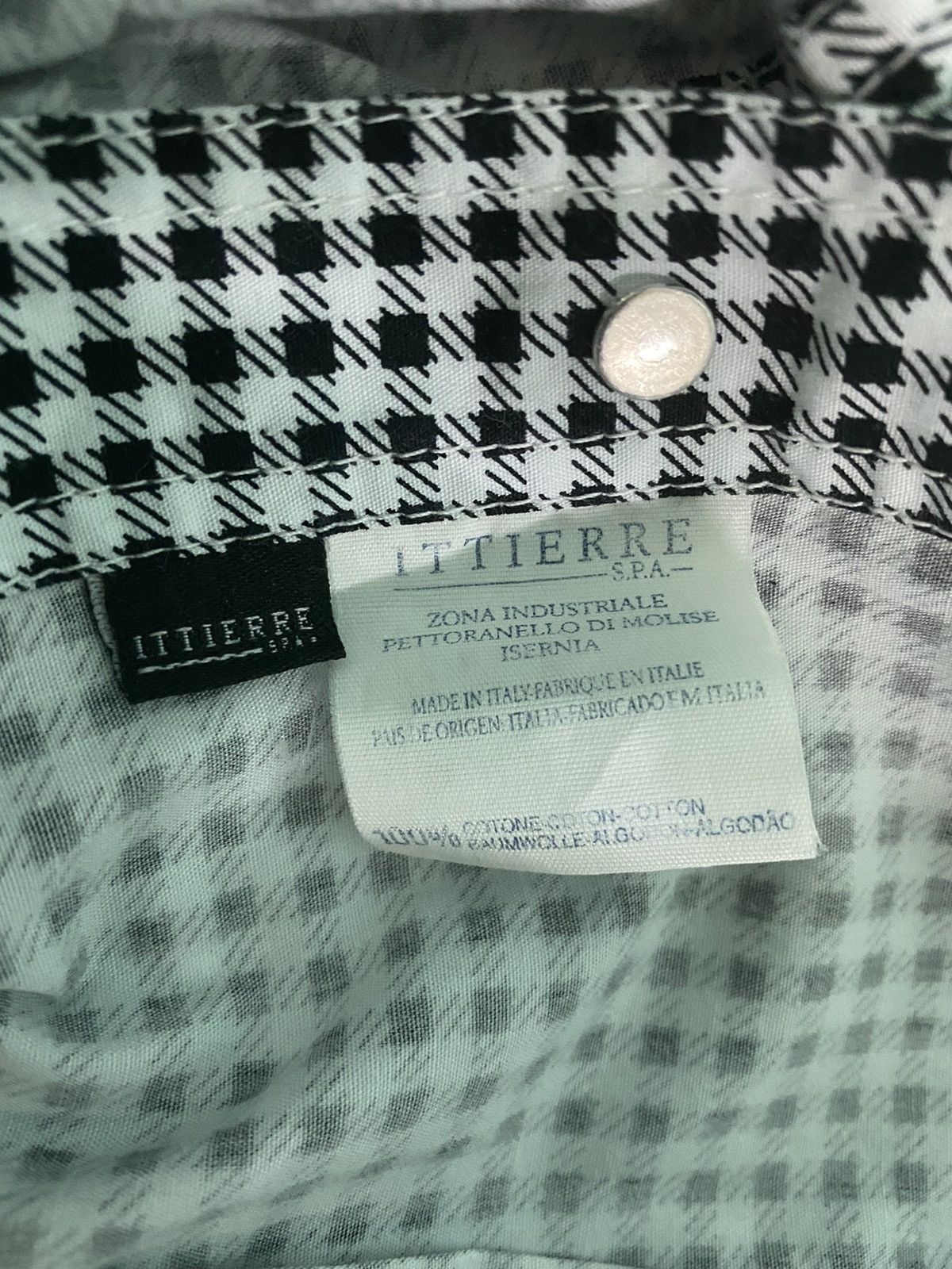 Versace VERSACE CHEKERED PLAID SHIRT Size US S / EU 44-46 / 1 - 9 Thumbnail