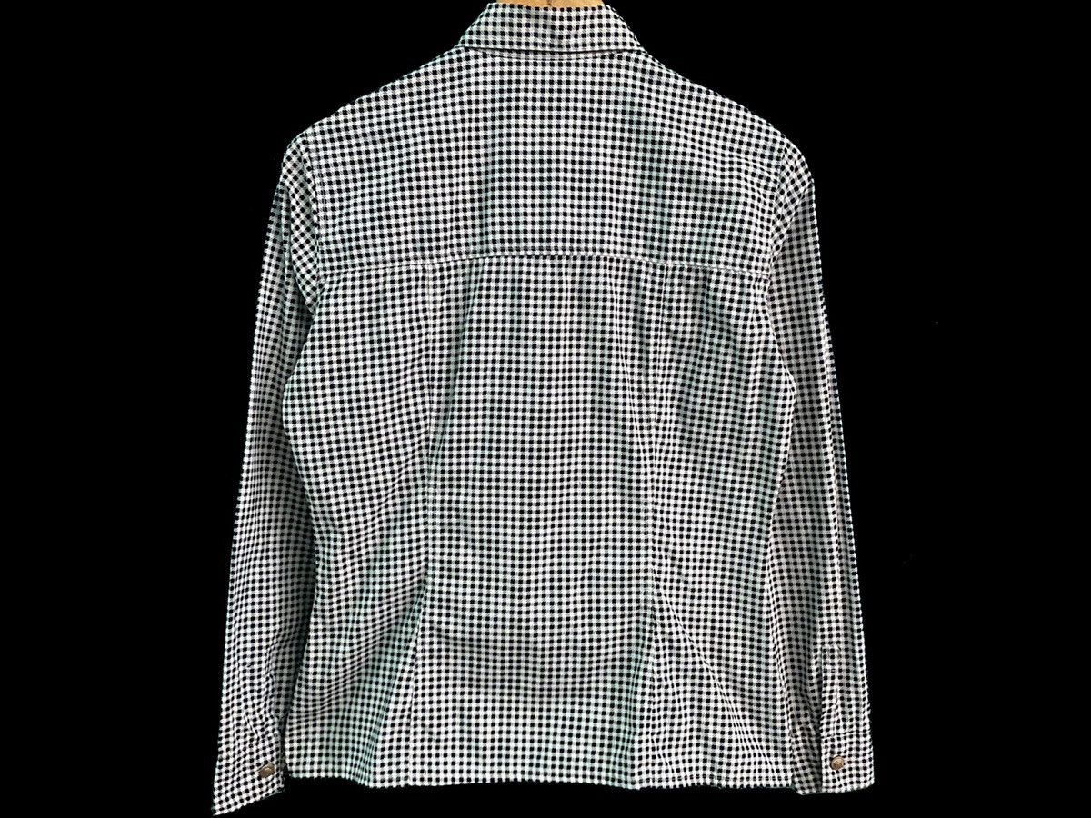 Versace VERSACE CHEKERED PLAID SHIRT Size US S / EU 44-46 / 1 - 3 Thumbnail