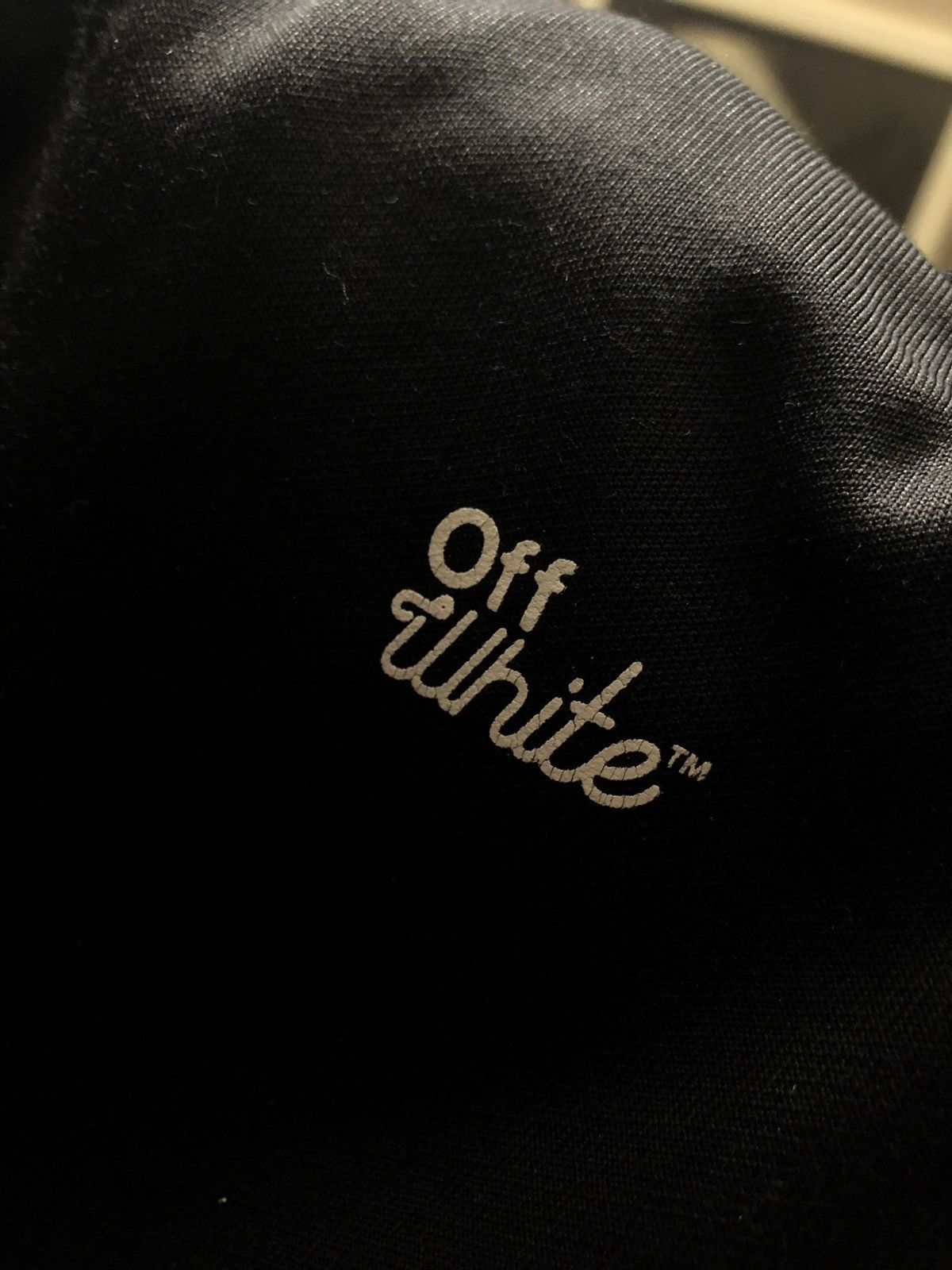 Off-White RARE CAUTION DO NOT ENTER Black Side Jogger Sweatpants Size US 30 / EU 46 - 11 Thumbnail