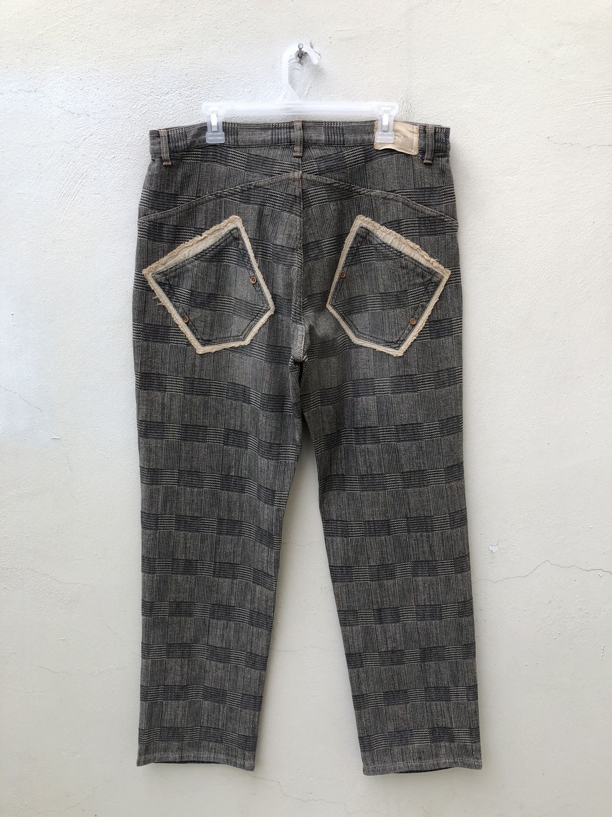 Sifury Vintage Sifury Japan Reconstructed Hybrid Denim Pant Size US 36 / EU 52 - 9 Thumbnail