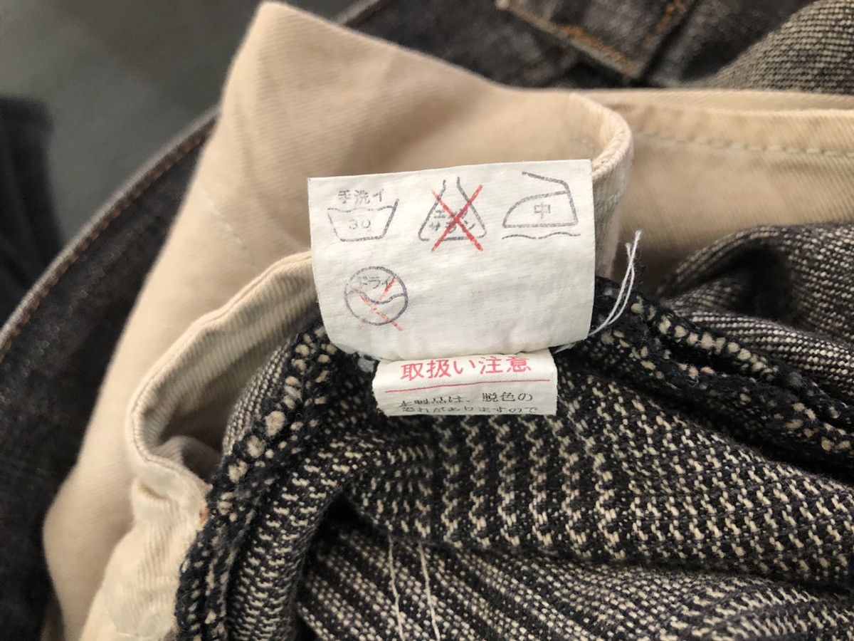Sifury Vintage Sifury Japan Reconstructed Hybrid Denim Pant Size US 36 / EU 52 - 20 Thumbnail