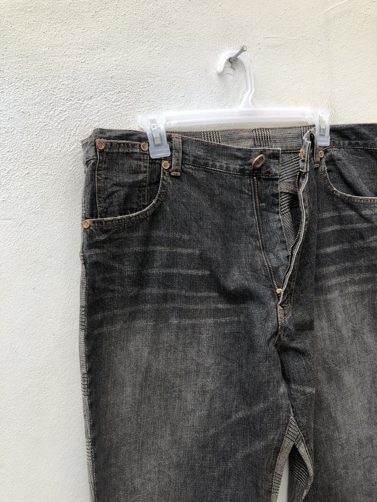 Sifury Vintage Sifury Japan Reconstructed Hybrid Denim Pant Size US 36 / EU 52 - 4 Thumbnail