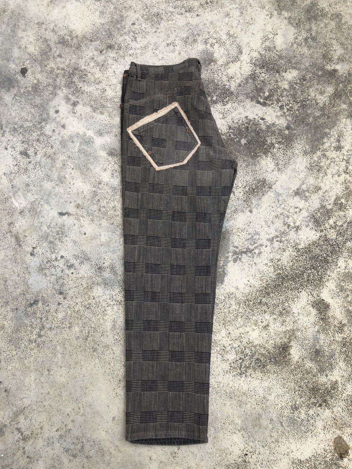 Sifury Vintage Sifury Japan Reconstructed Hybrid Denim Pant Size US 36 / EU 52 - 17 Thumbnail