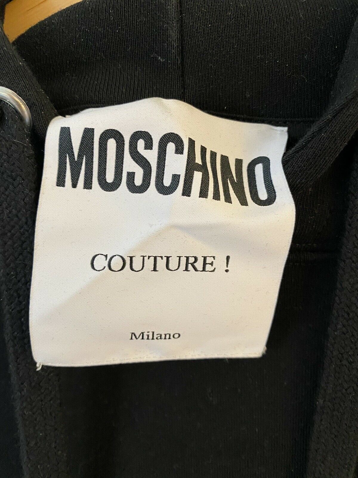Moschino Moschino Couture Logo Hoodie XL (52) Size US XL / EU 56 / 4 - 4 Thumbnail