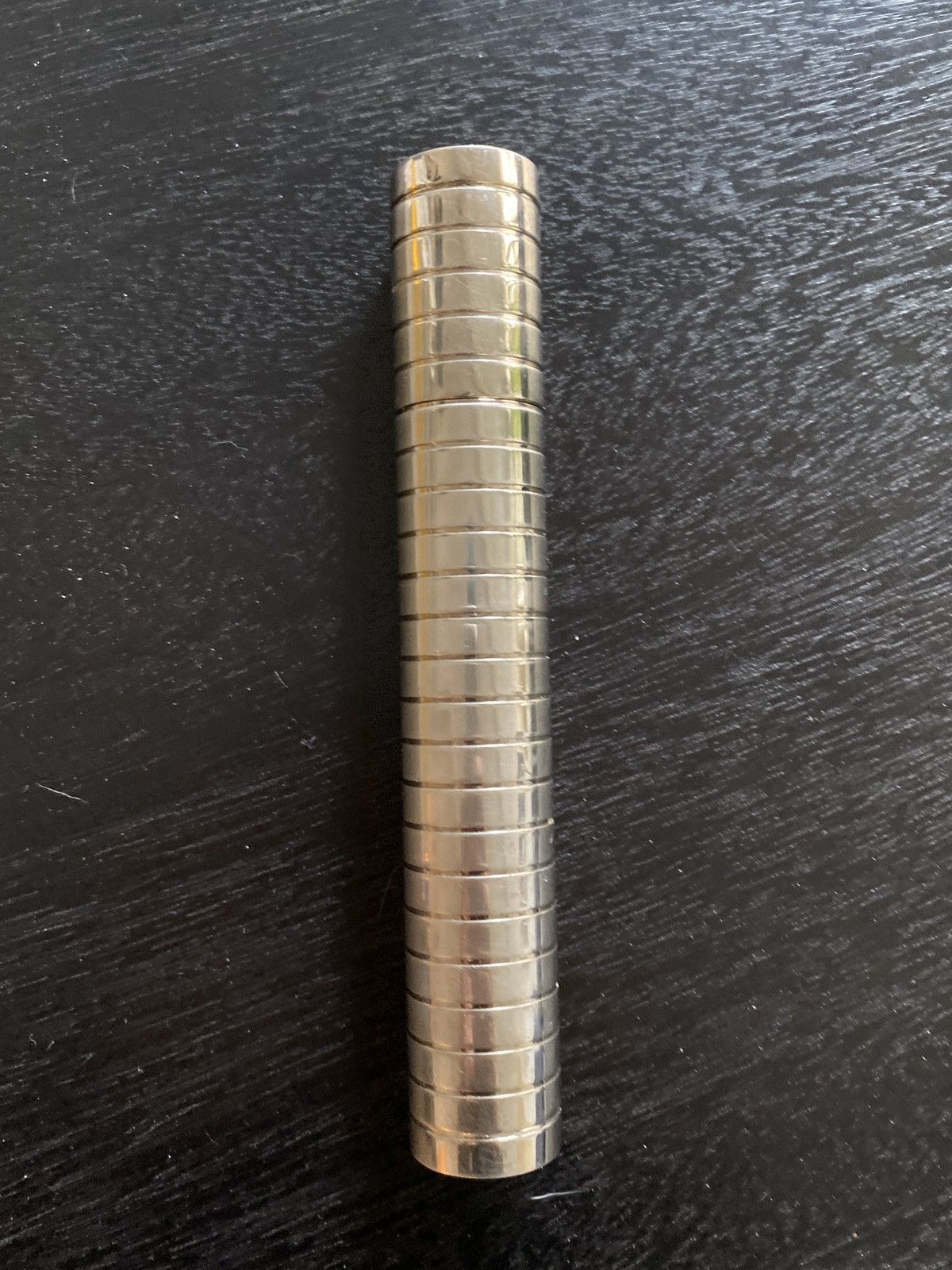 Dior Silver plissé Dior toothbrush logo case Grailed