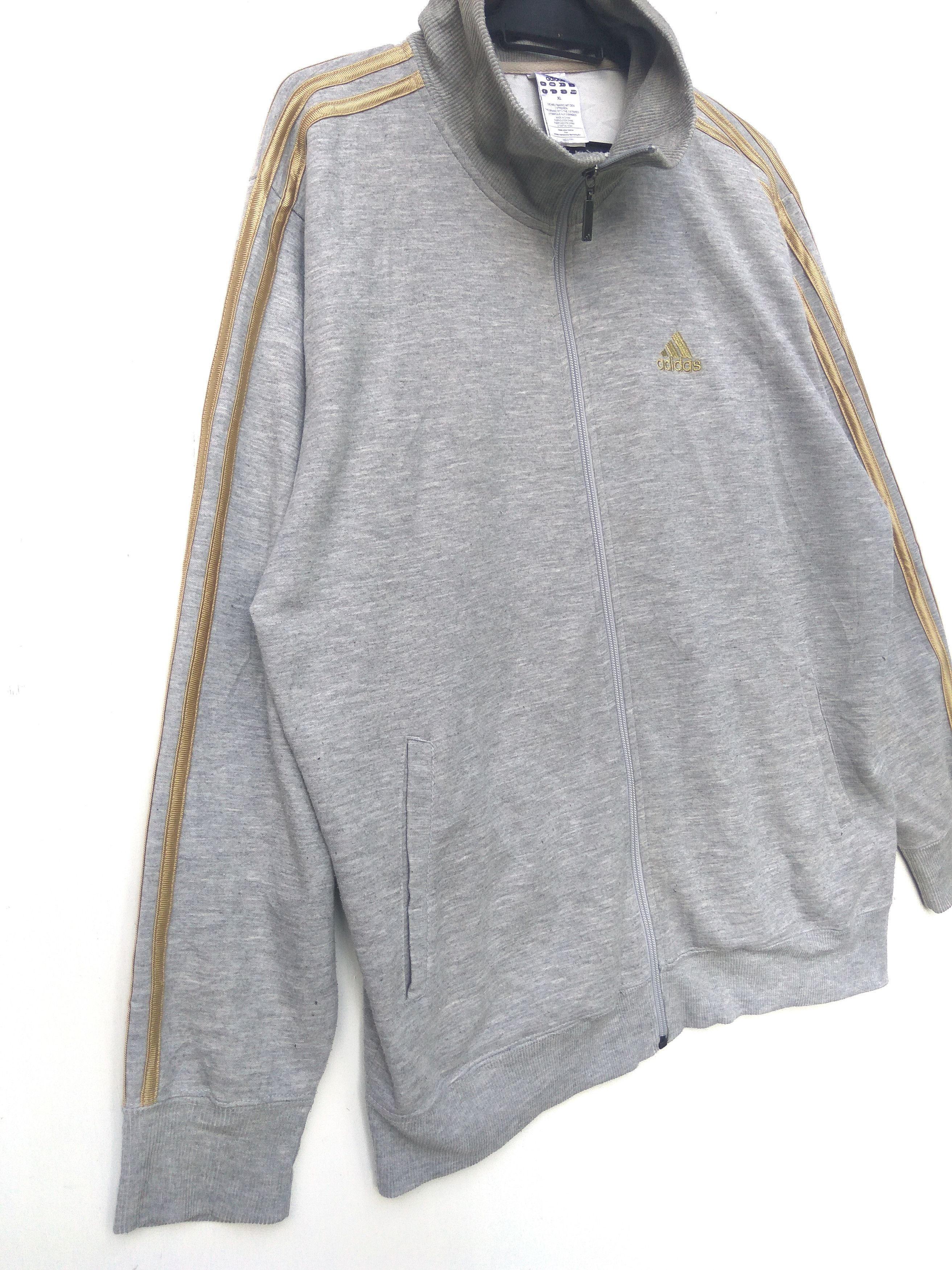 Adidas Adidas Zipper Sweater Martial Arts Size US L / EU 52-54 / 3 - 3 Thumbnail
