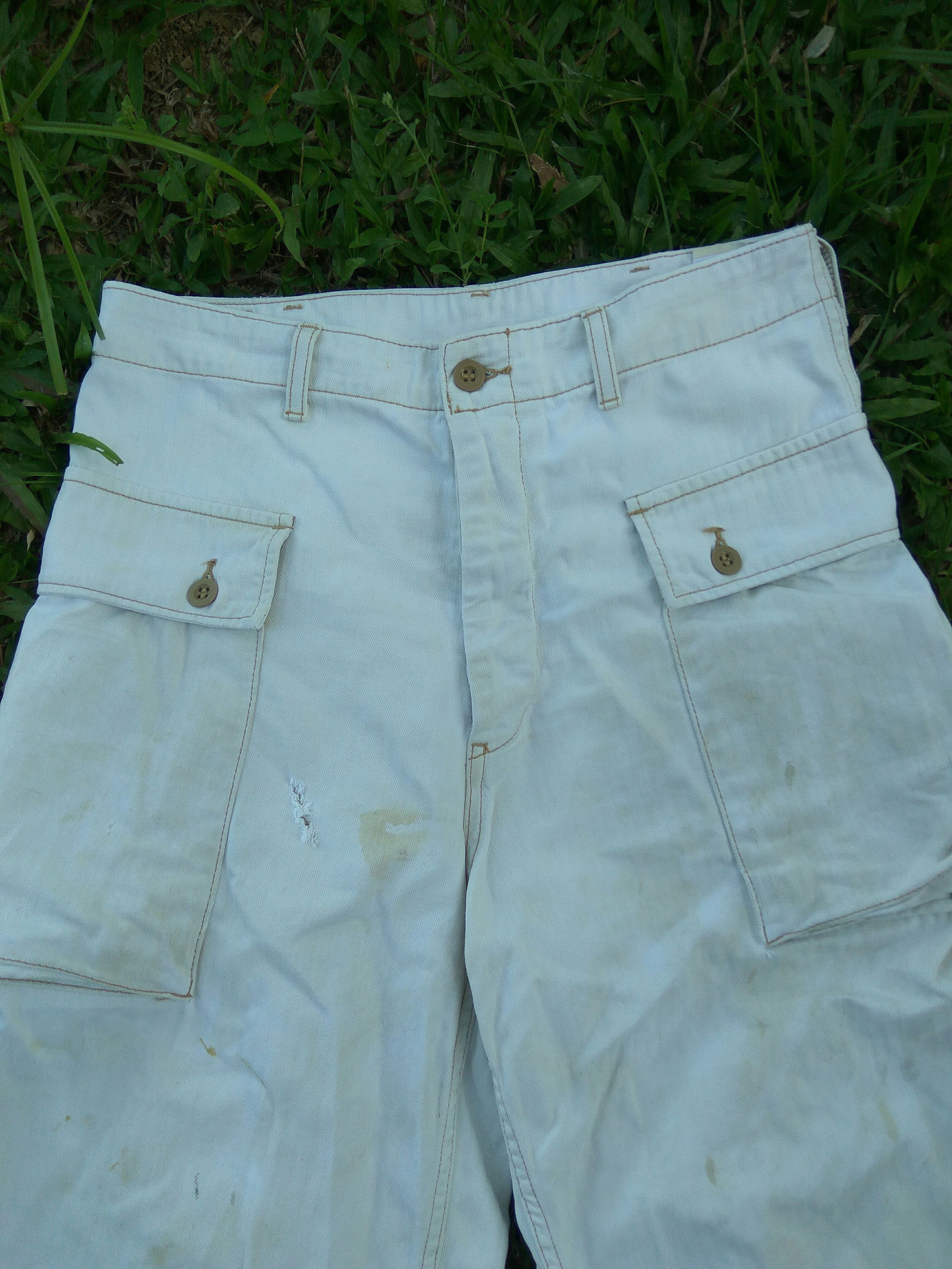 Schott Vintage Schott Nyc short pants cargo military rare design Size US 32 / EU 48 - 6 Thumbnail