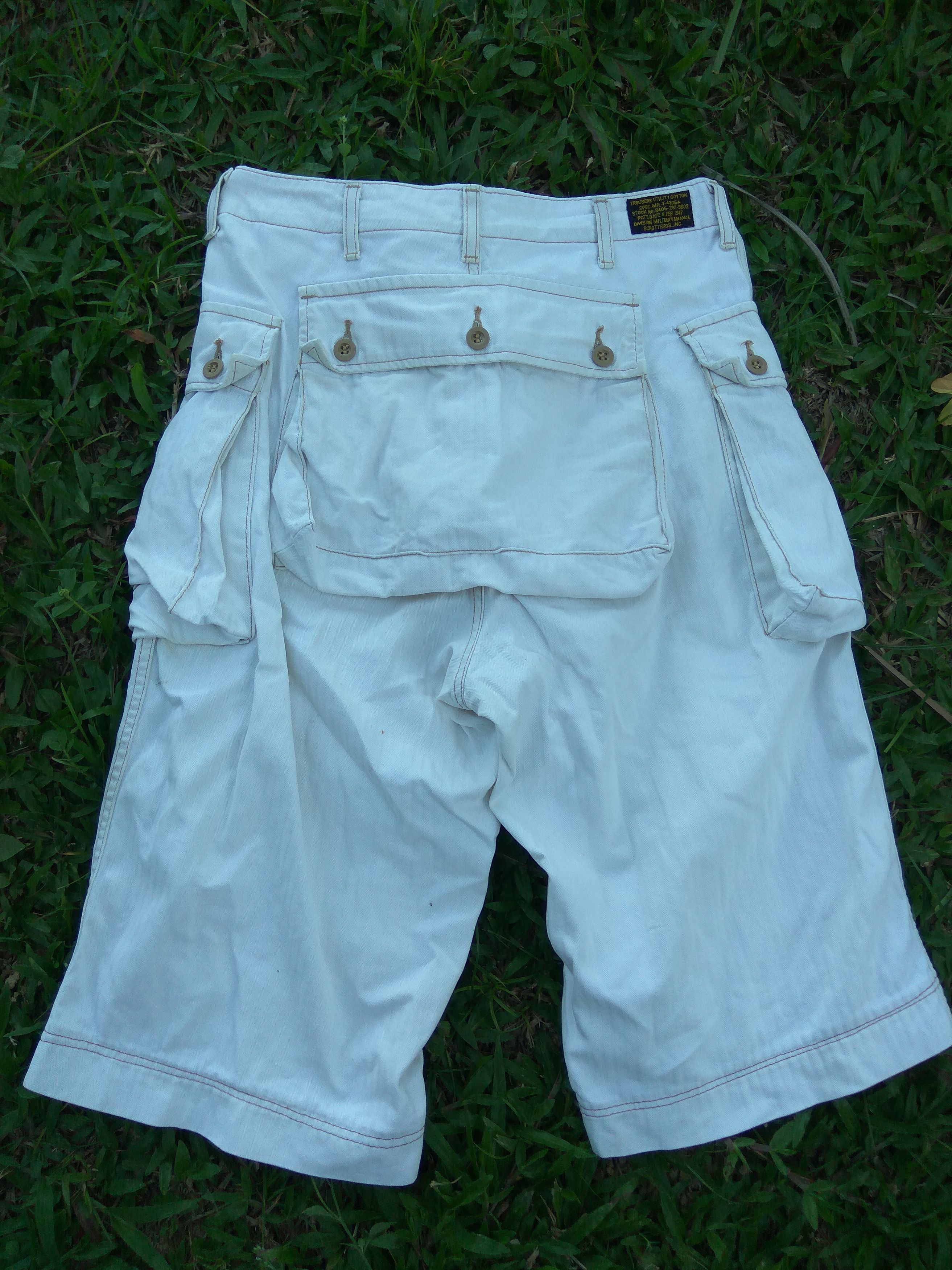 Schott Vintage Schott Nyc short pants cargo military rare design Size US 32 / EU 48 - 2 Thumbnail