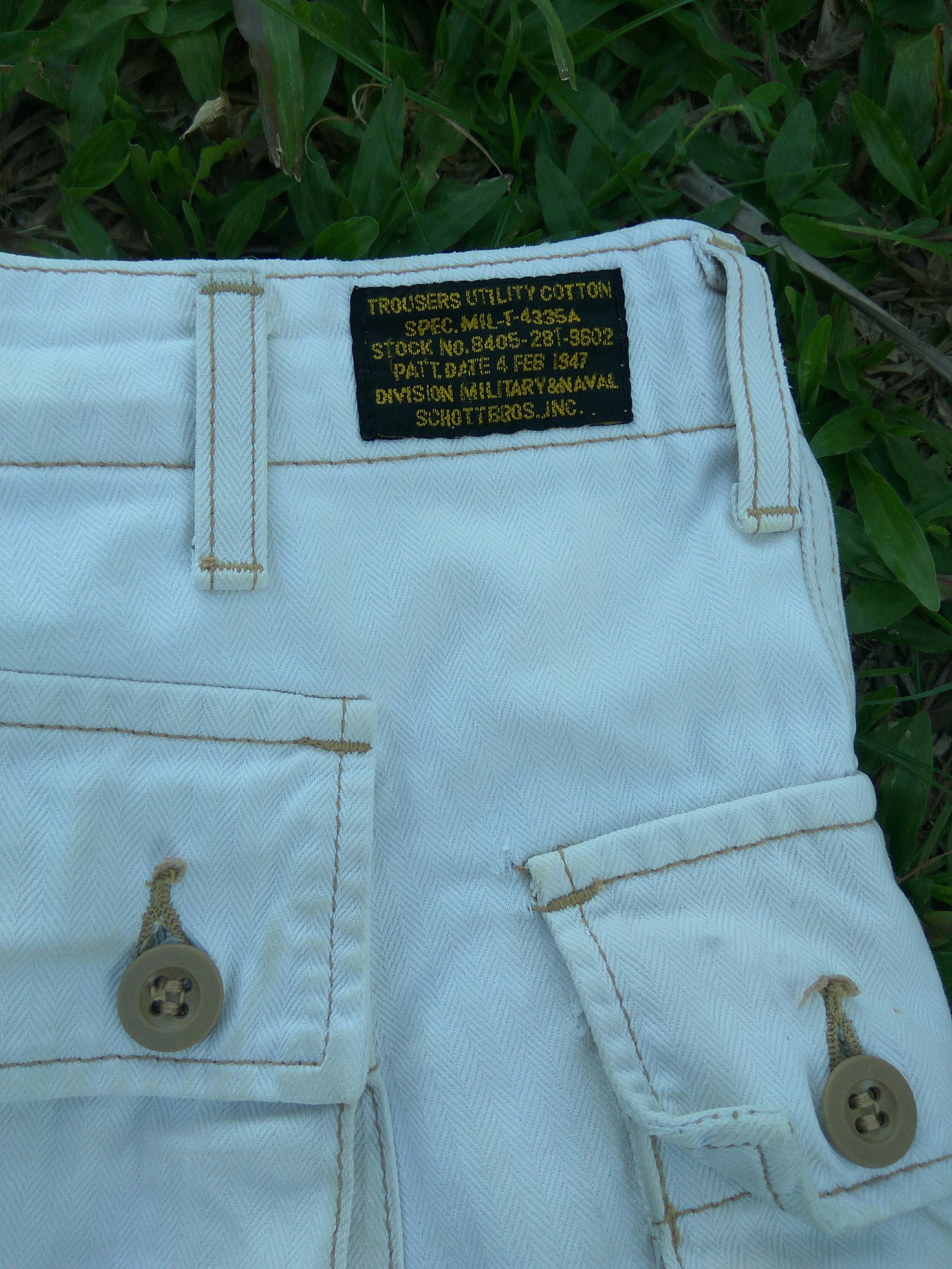 Schott Vintage Schott Nyc short pants cargo military rare design Size US 32 / EU 48 - 3 Thumbnail