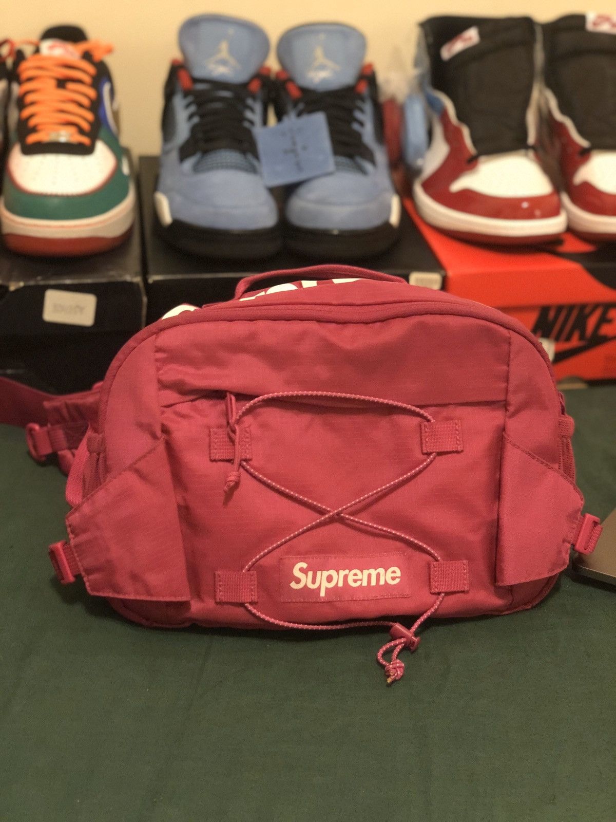 SS17 Supreme Magenta Waistbag Supreme