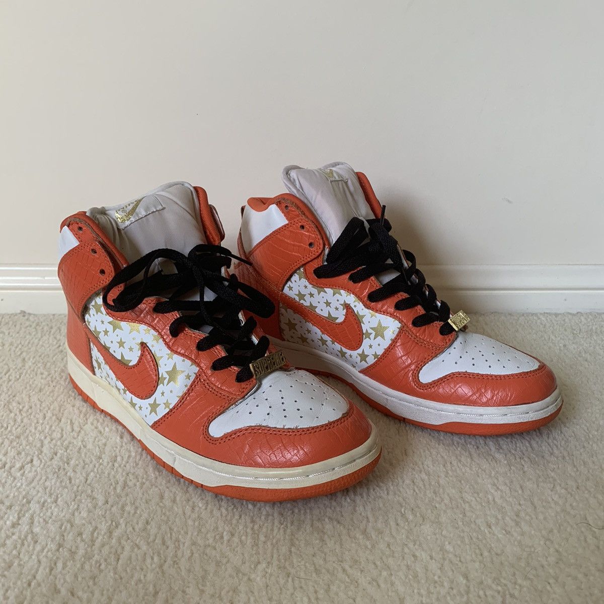 Supreme x Dunk High Pro SB Orange