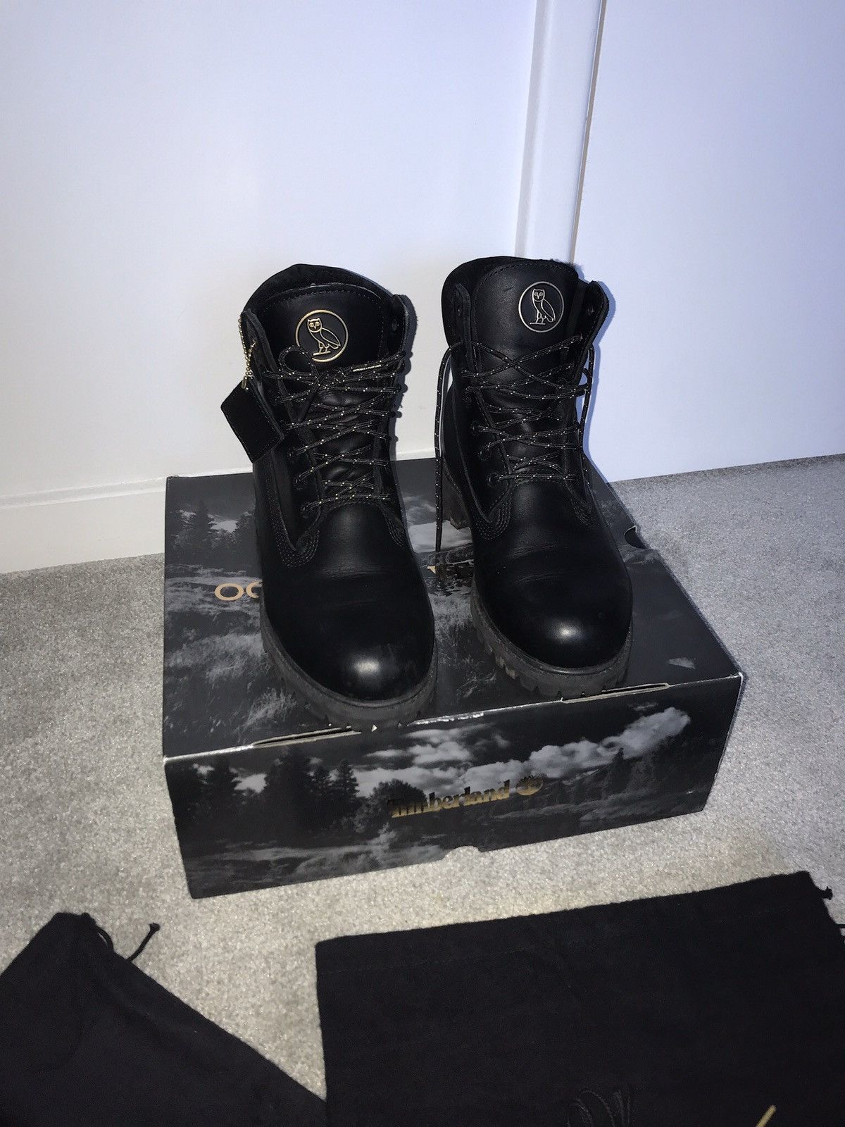 Ovo timberland black on sale