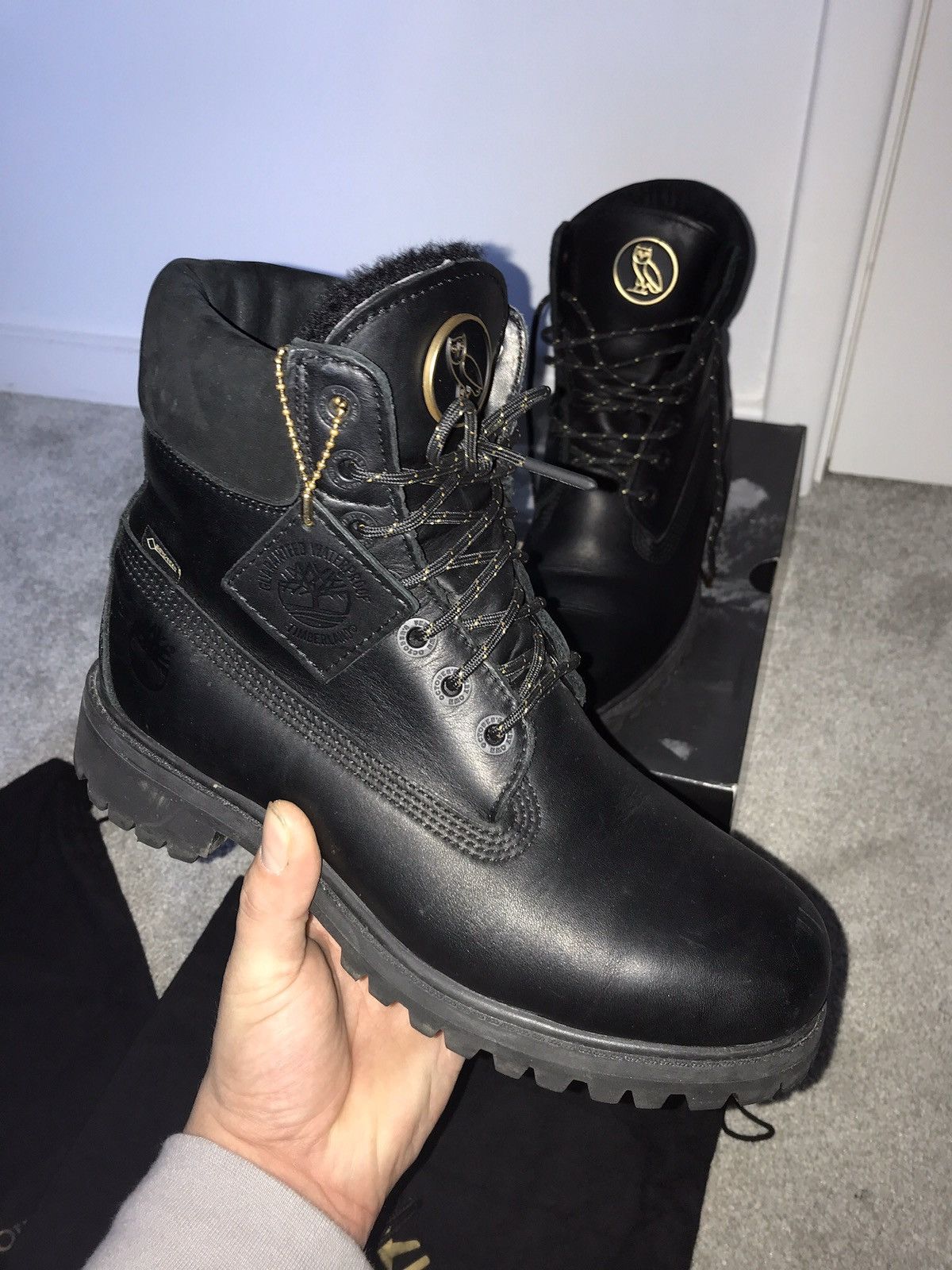 Octobers Very Own Timberland OVO x TIMBERLAND Boots 6 inch Black Grailed