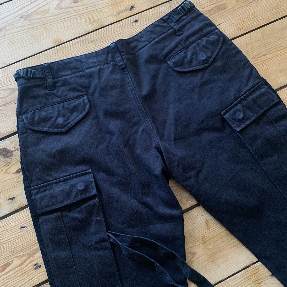 Maison MIHARA YASUHIRO Mihara Yasuhiro Bondage Split Cargo Pants Size US 30 / EU 46 - 2 Thumbnail